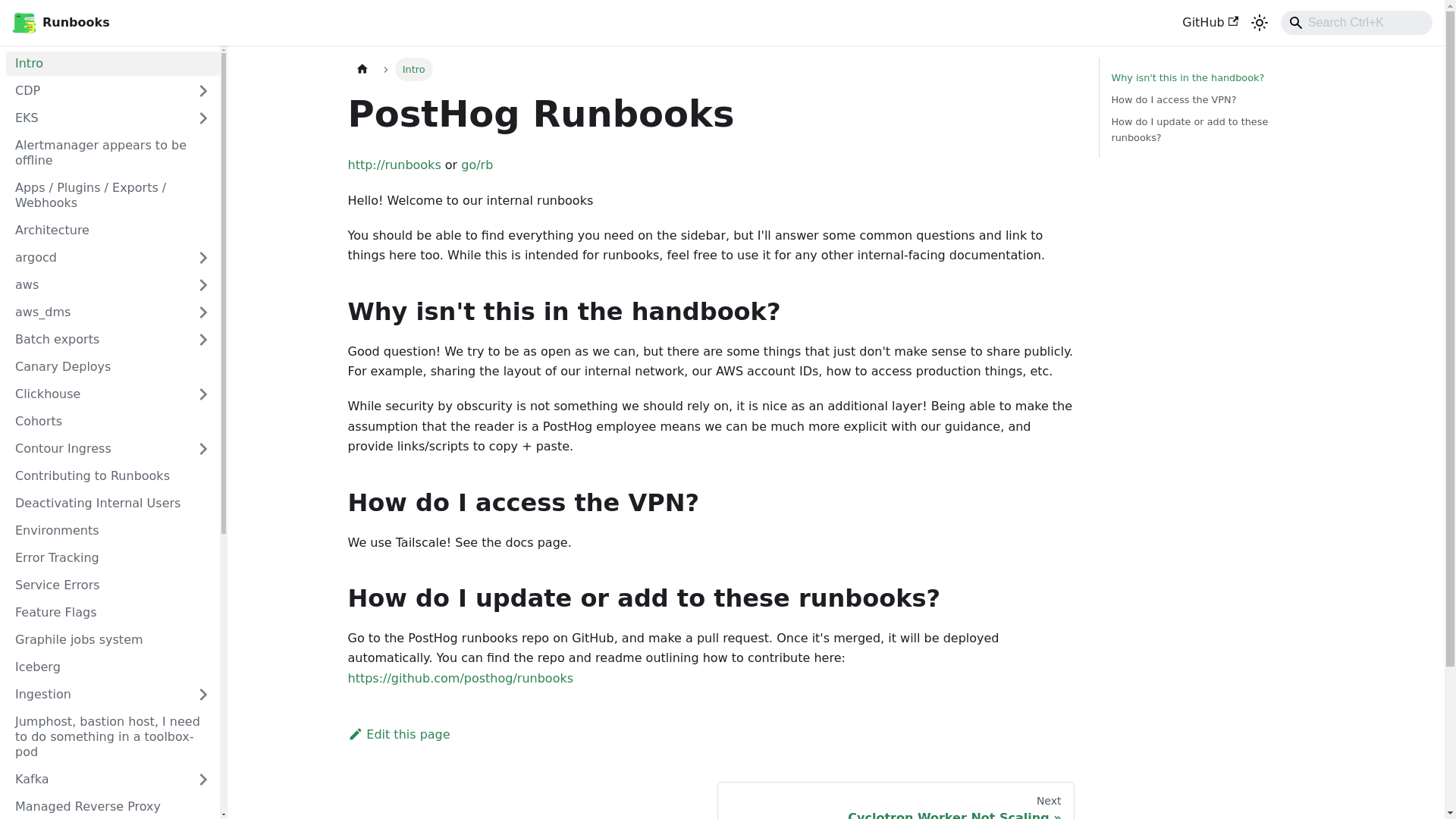website screenshot of https://runbooks-lxt.pages.dev/