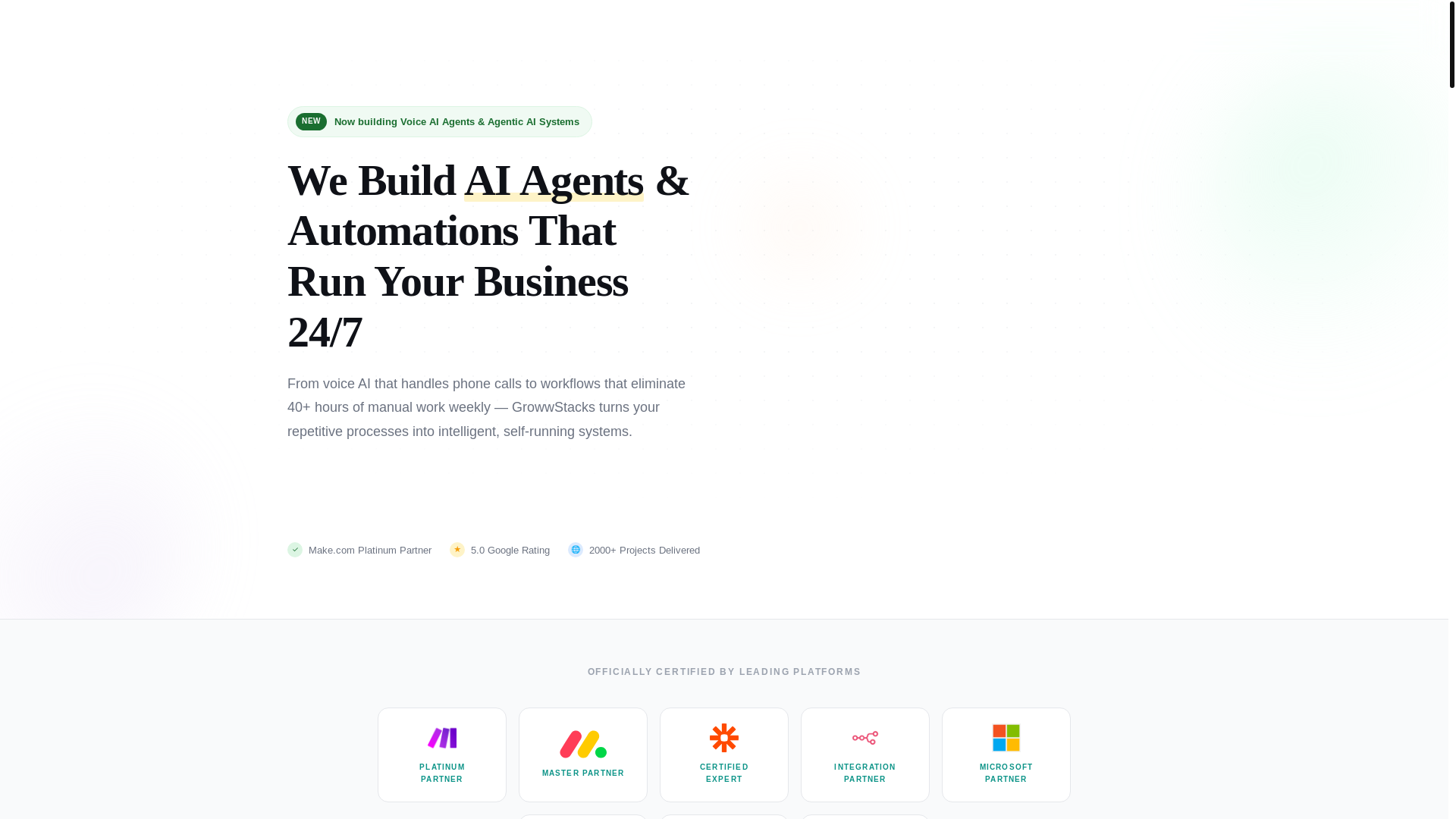 website screenshot of https://development-gs-website.pages.dev/