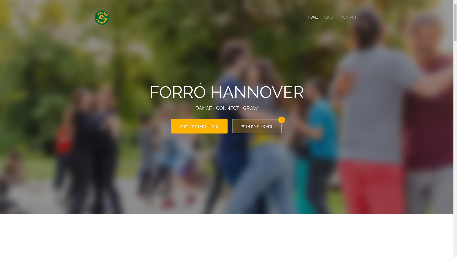 website screenshot of https://forro-hannover.pages.dev/