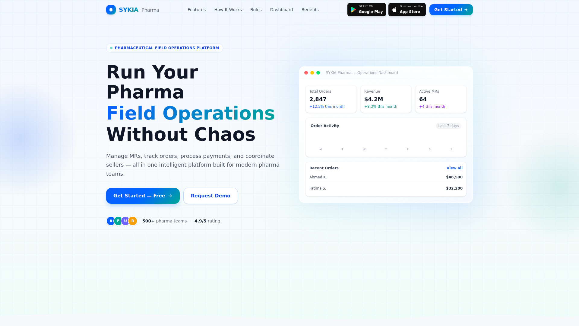 website screenshot of https://sykiapharma.store/