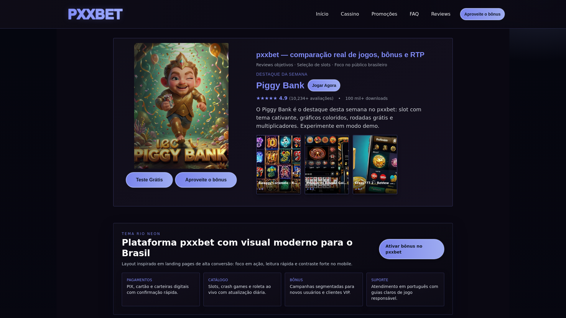 website screenshot of https://pxxbet-com-co.pages.dev/