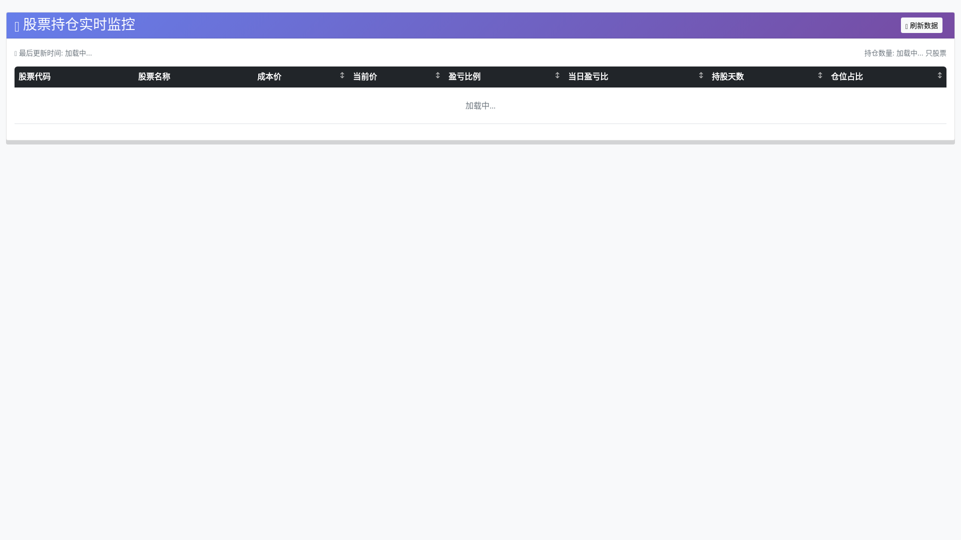 website screenshot of https://stock-positions-history.pages.dev/