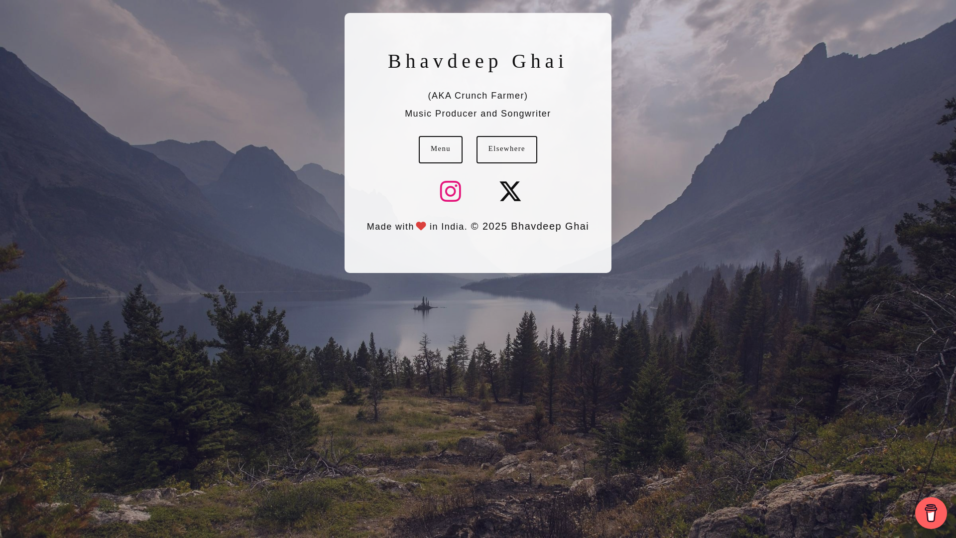 website screenshot of https://bhavdeepghai.pages.dev/