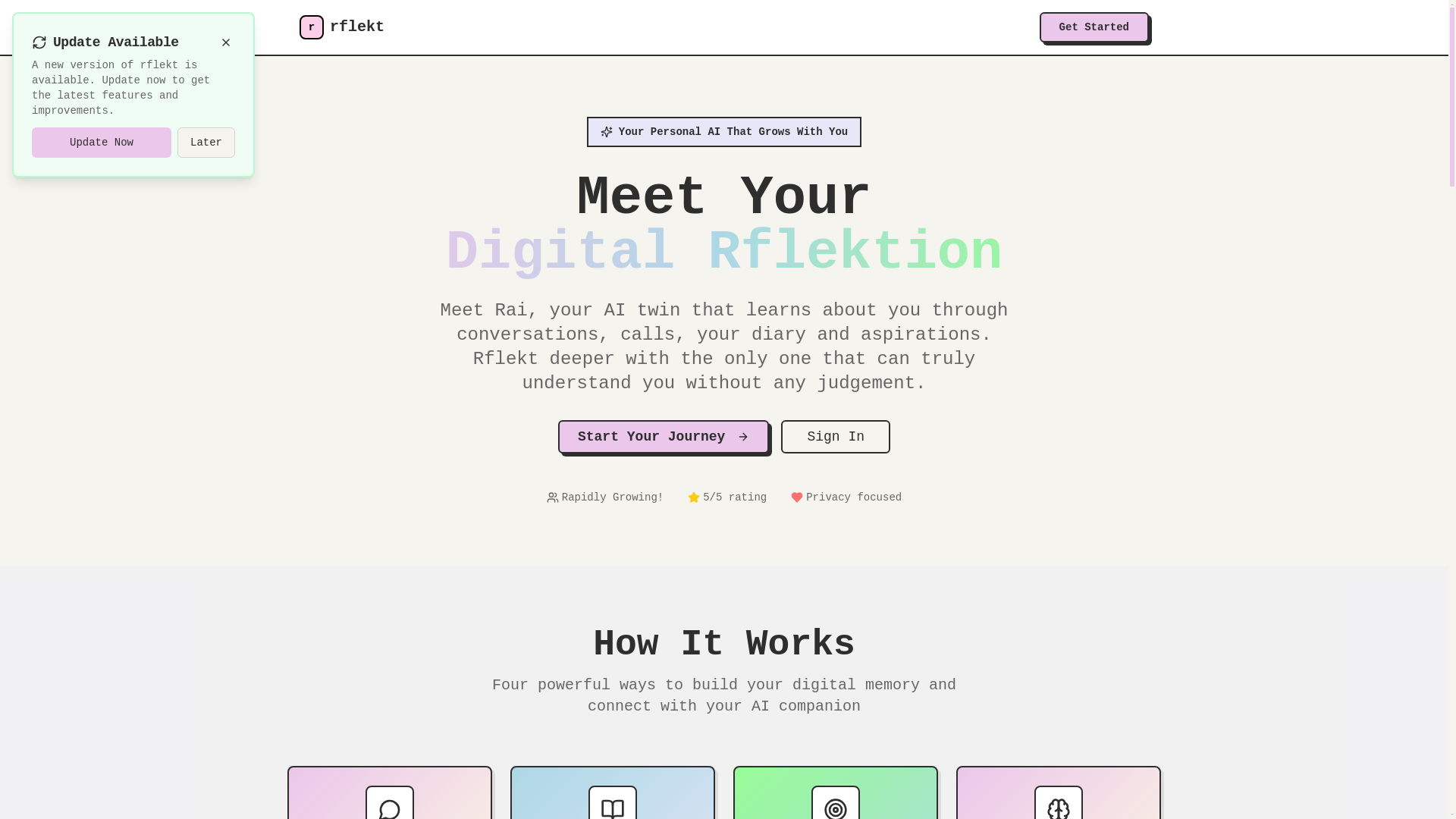 website screenshot of https://me-and-mirror-echo.pages.dev/