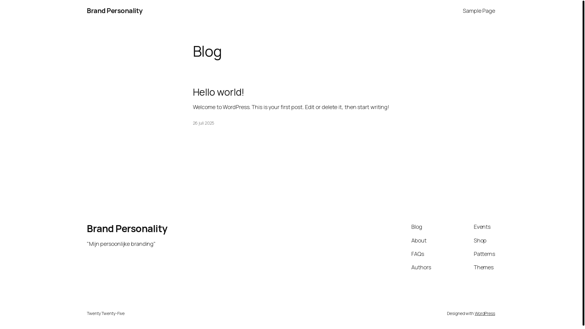 website screenshot of https://kdhauntal.nl/
