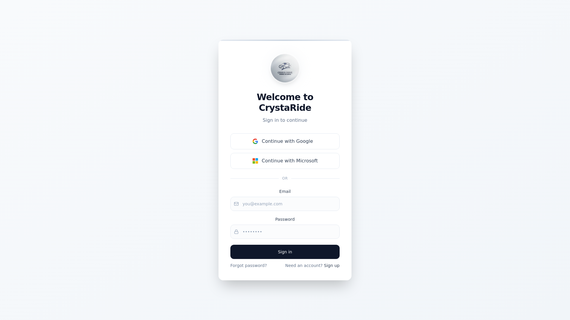 website screenshot of https://tenaristaxi.com/