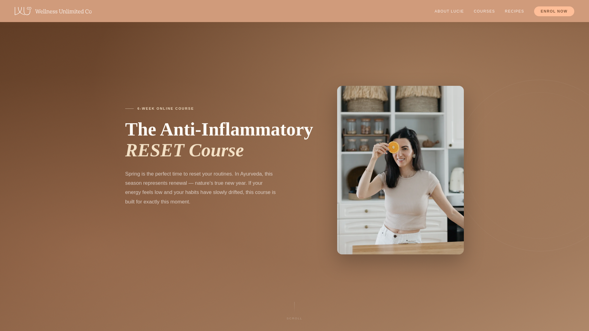 website screenshot of https://antiinflammatoryreset.pages.dev/