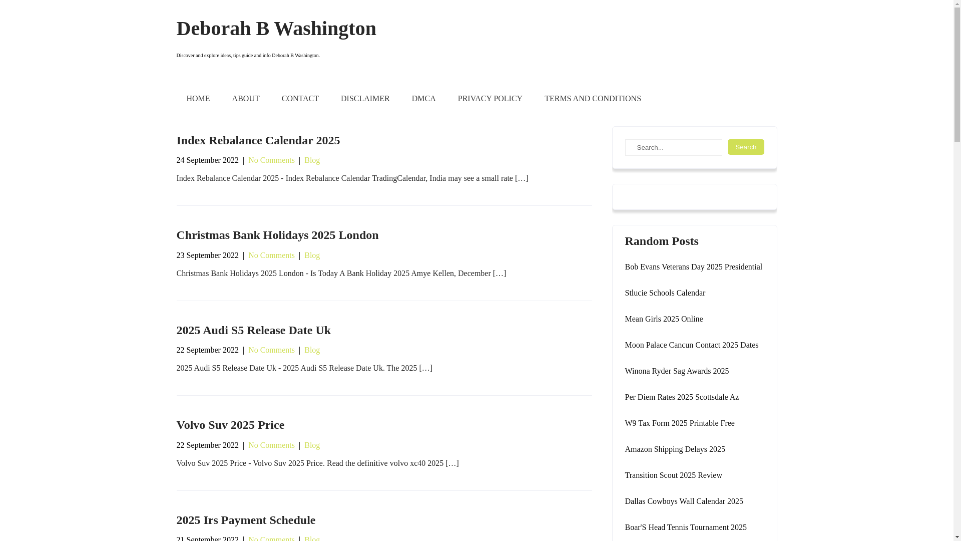 website screenshot of https://deborahbwashingtonc.pages.dev/