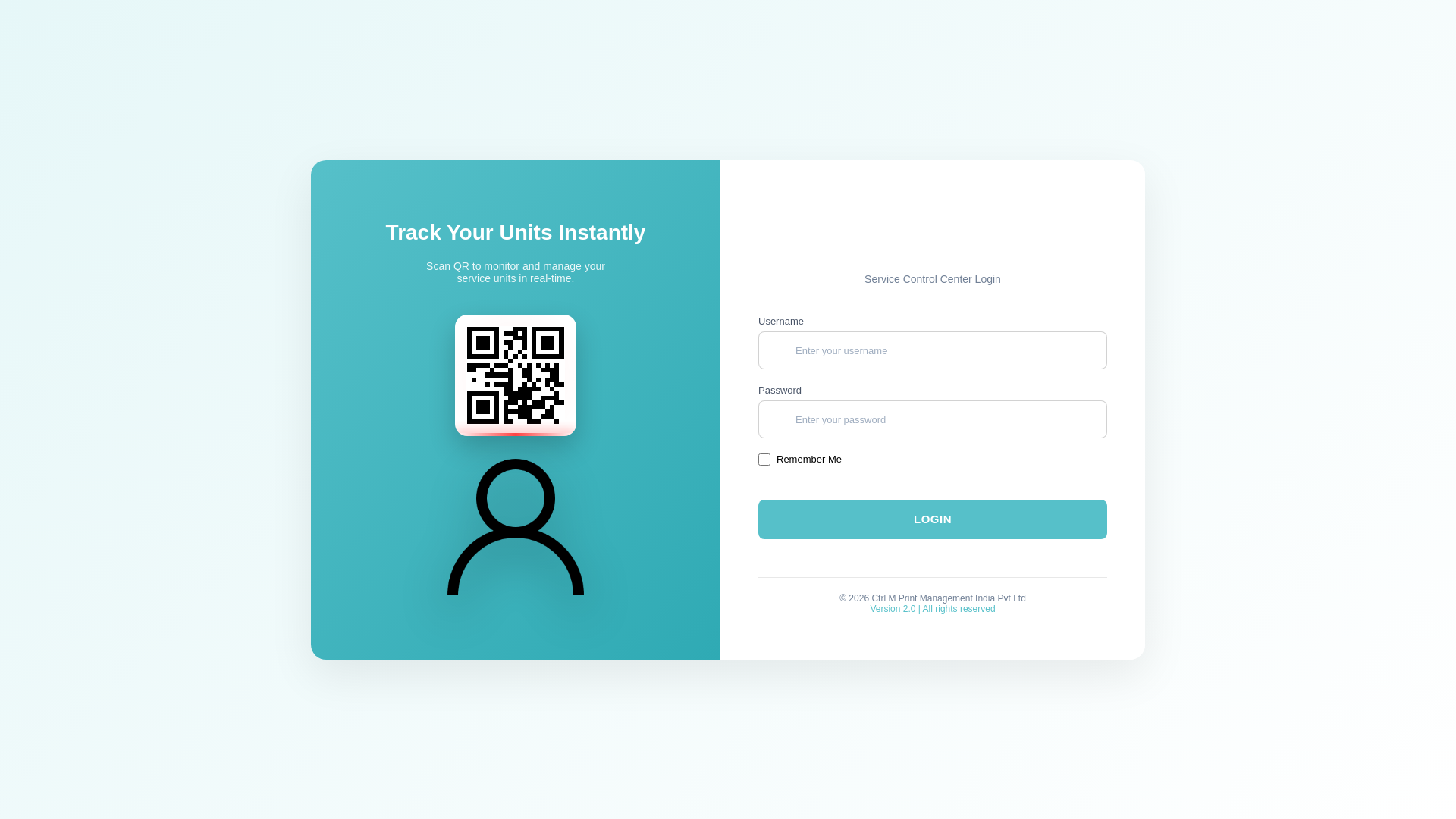 website screenshot of https://ctrlmretail.in