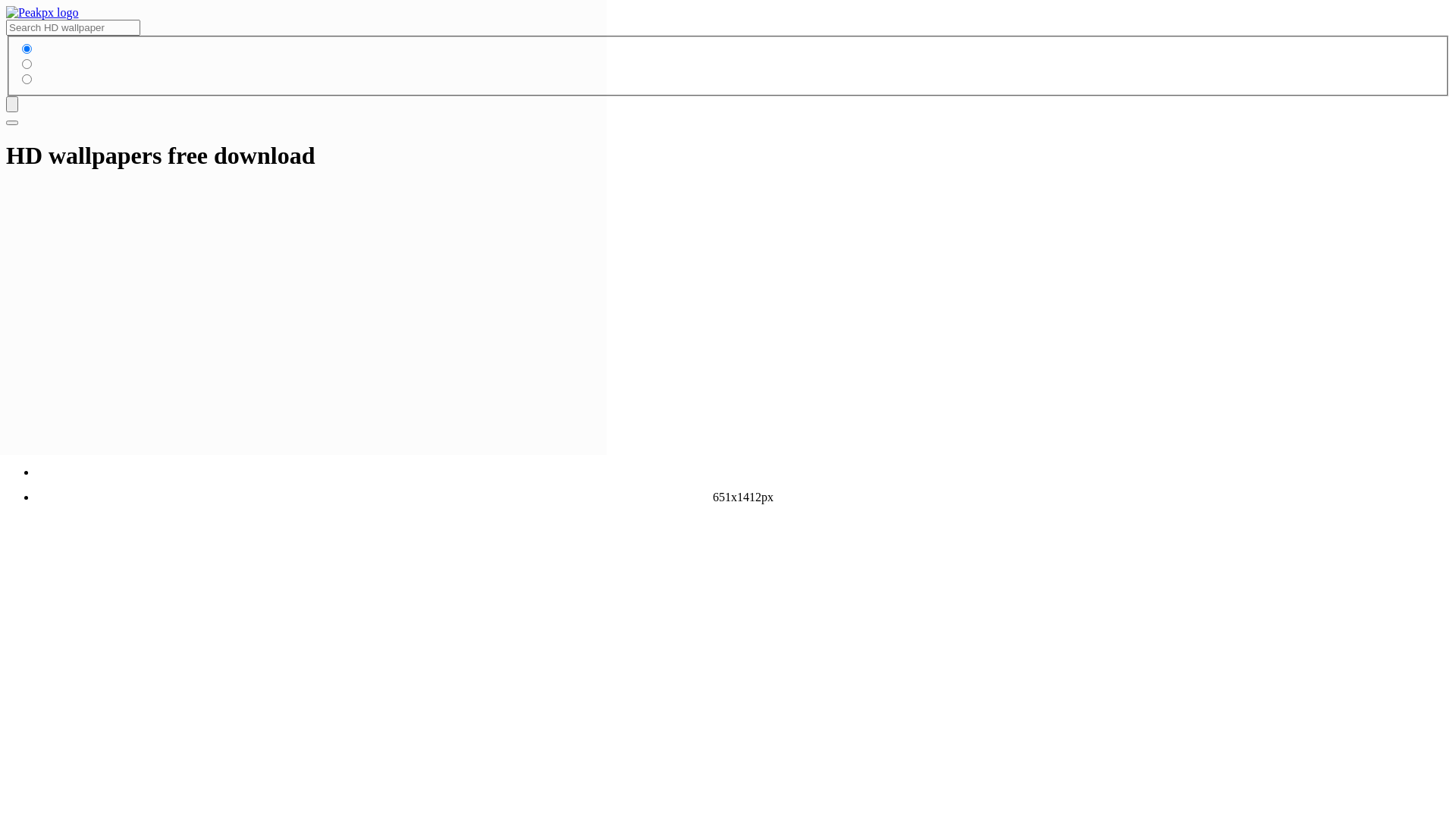 website screenshot of https://peakpx.com/