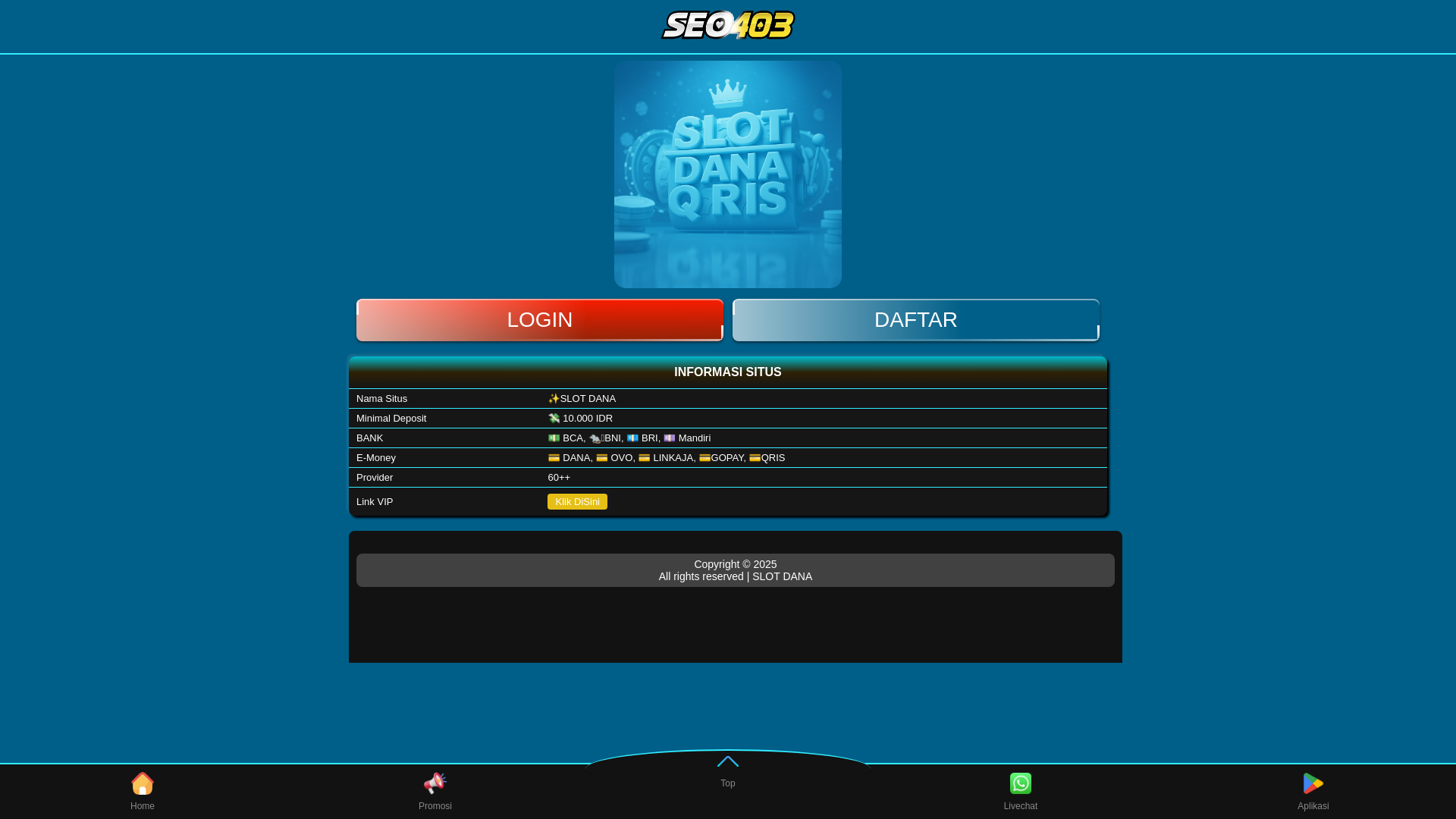 website screenshot of https://testing-dana.pages.dev/