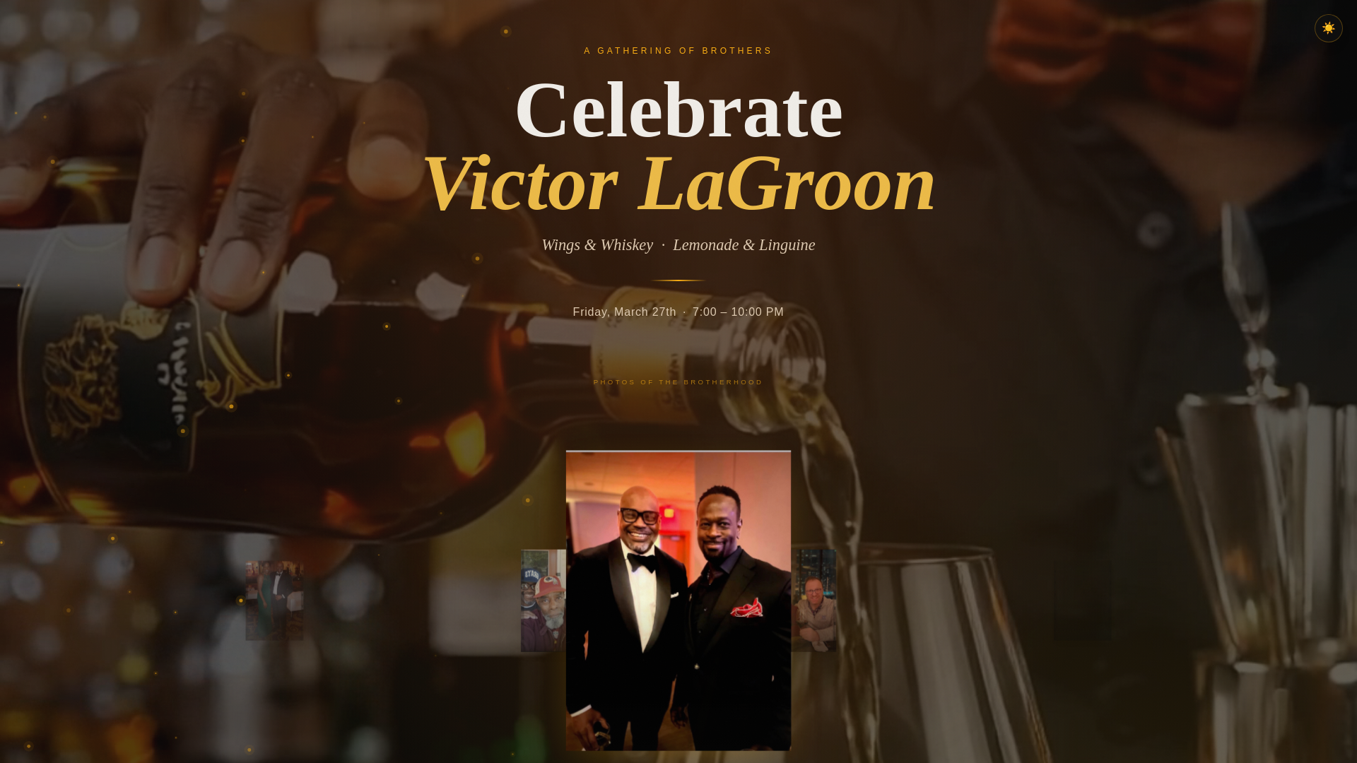 website screenshot of https://victorsbros.com/