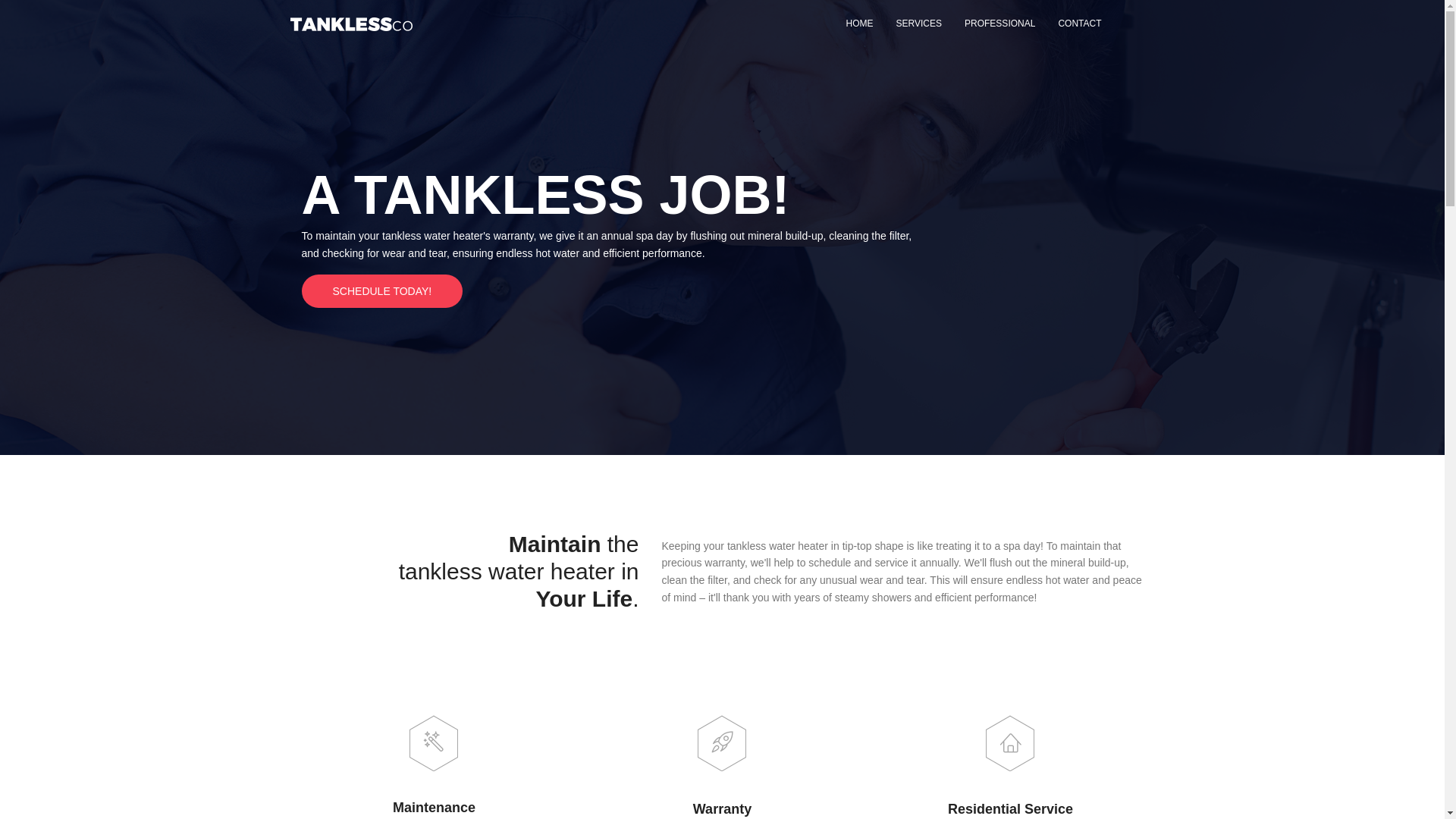 website screenshot of https://tanklessco-com.pages.dev/
