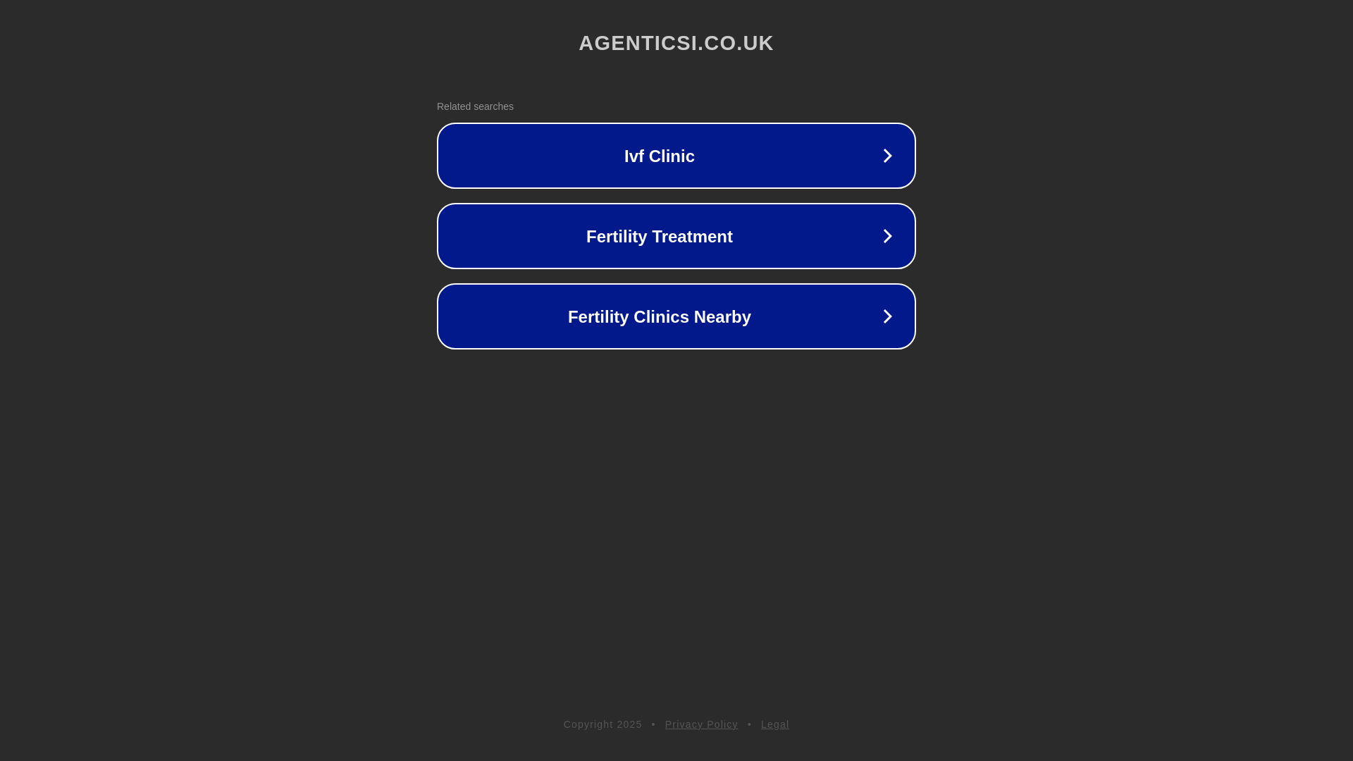 website screenshot of https://agenticsi.co.uk/