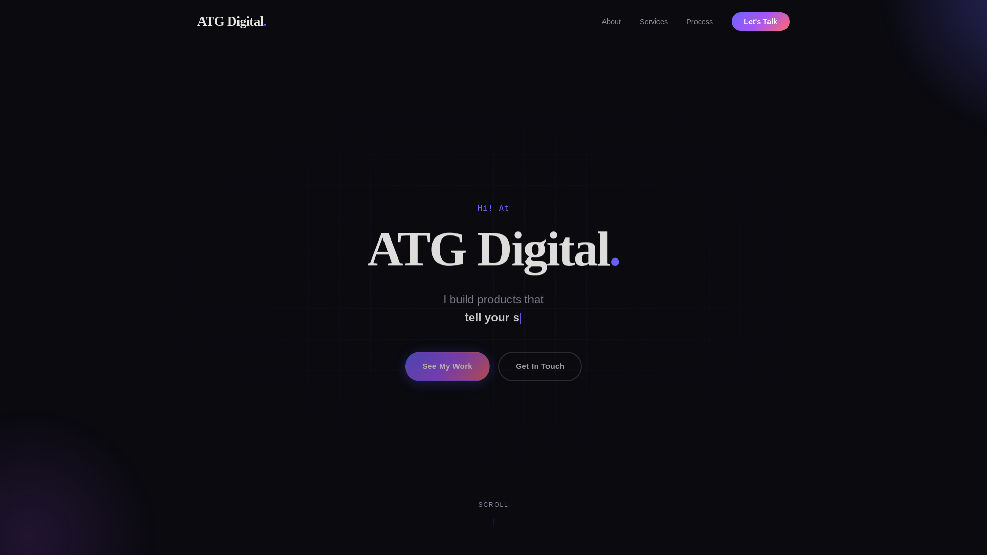 website screenshot of https://atgdigital.net/