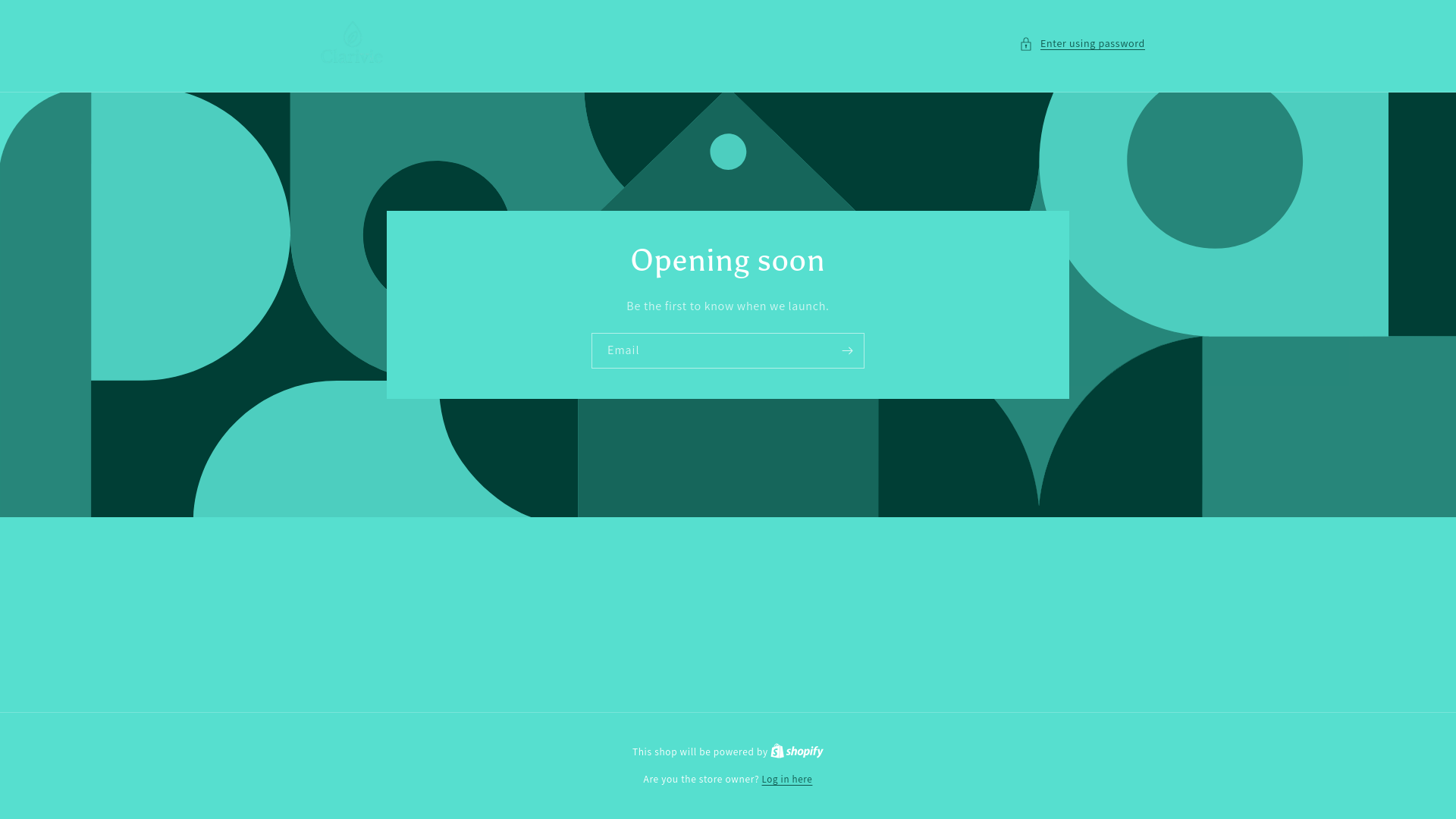 website screenshot of https://clariviebeauty.com/