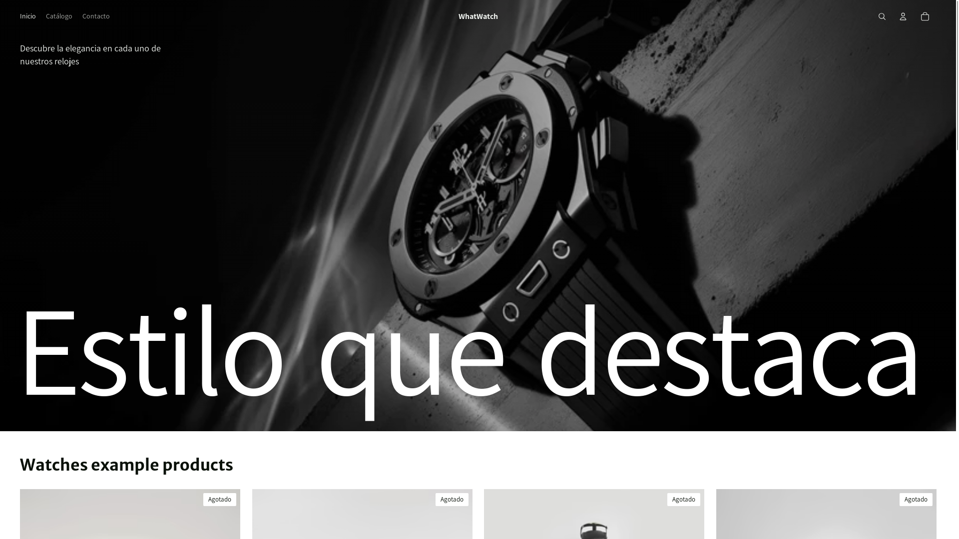 website screenshot of https://what-watch.store/