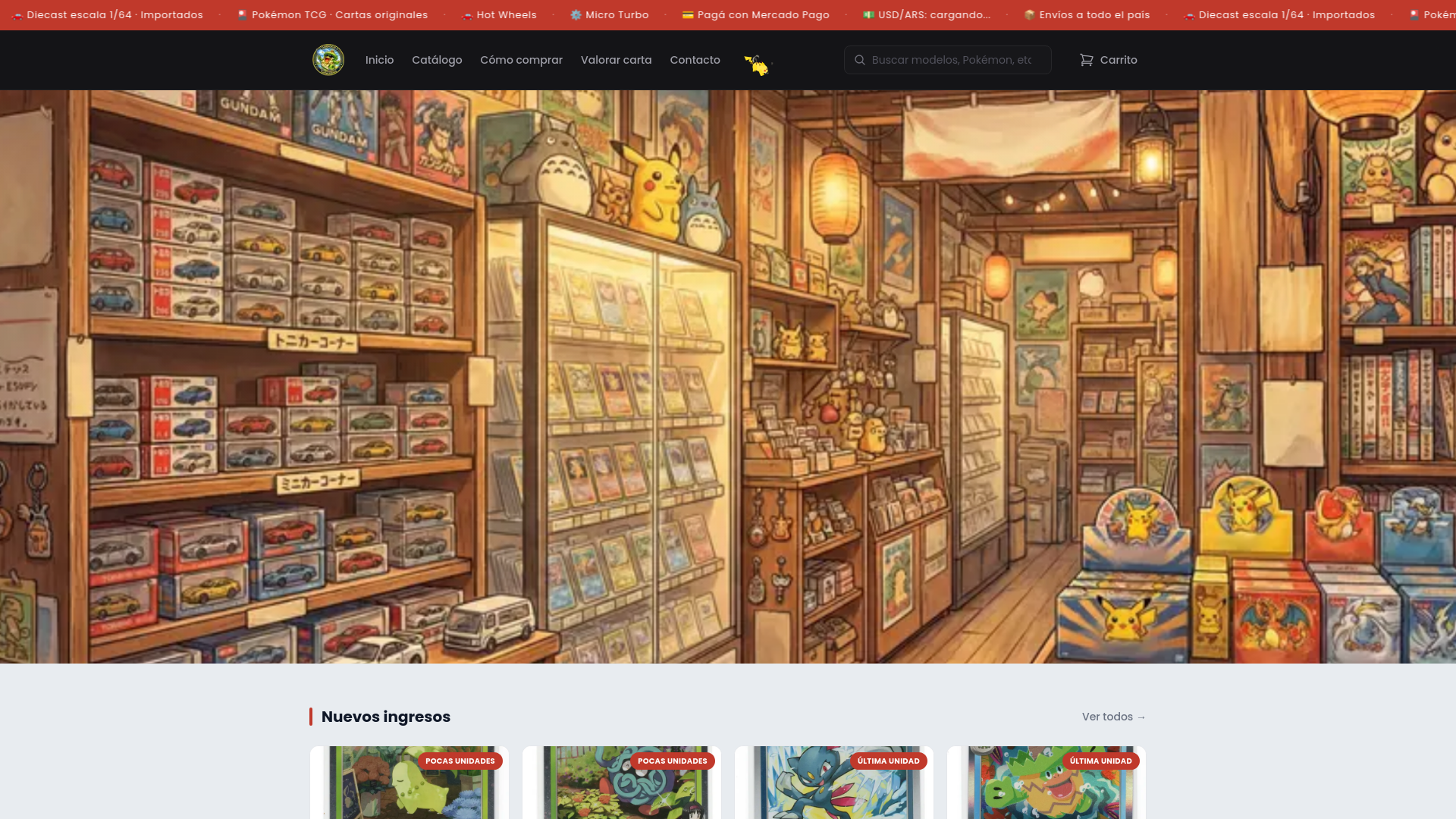 website screenshot of https://guidoco.com.ar/