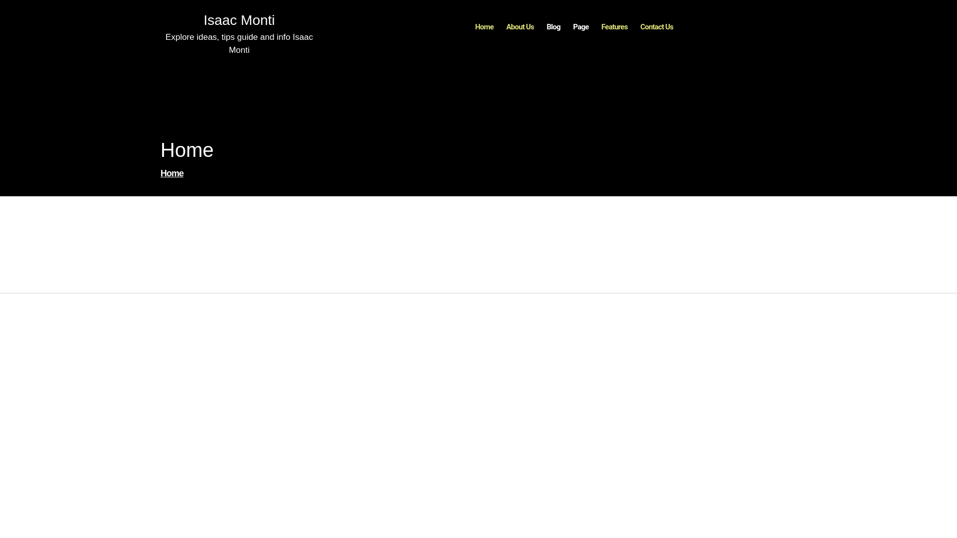 website screenshot of https://isaacmonti.pages.dev/