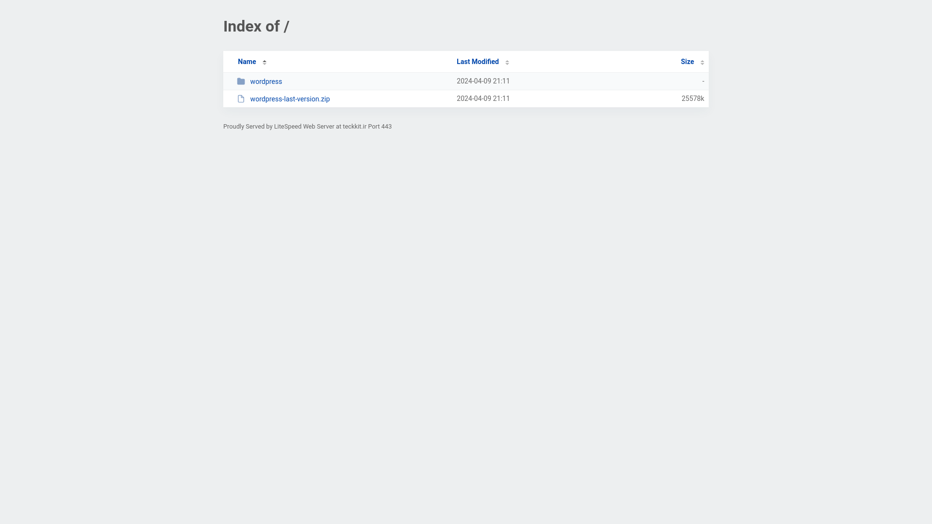 website screenshot of https://teckkit.ir/