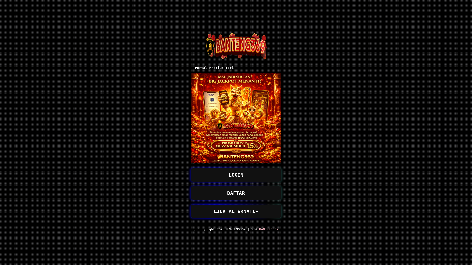 website screenshot of https://banteng369-10kdana.pages.dev/