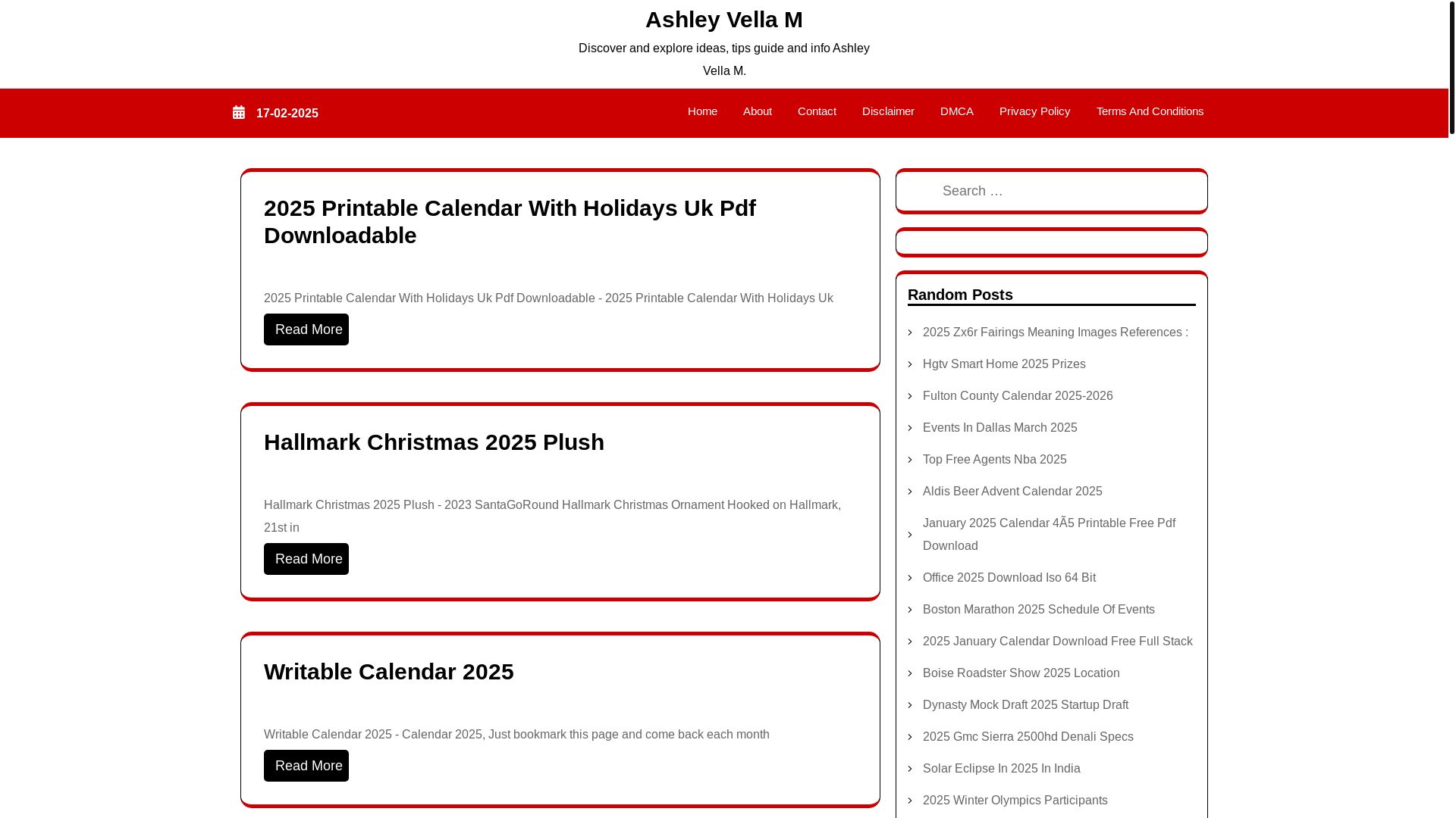 website screenshot of https://ashleyvellam.pages.dev/