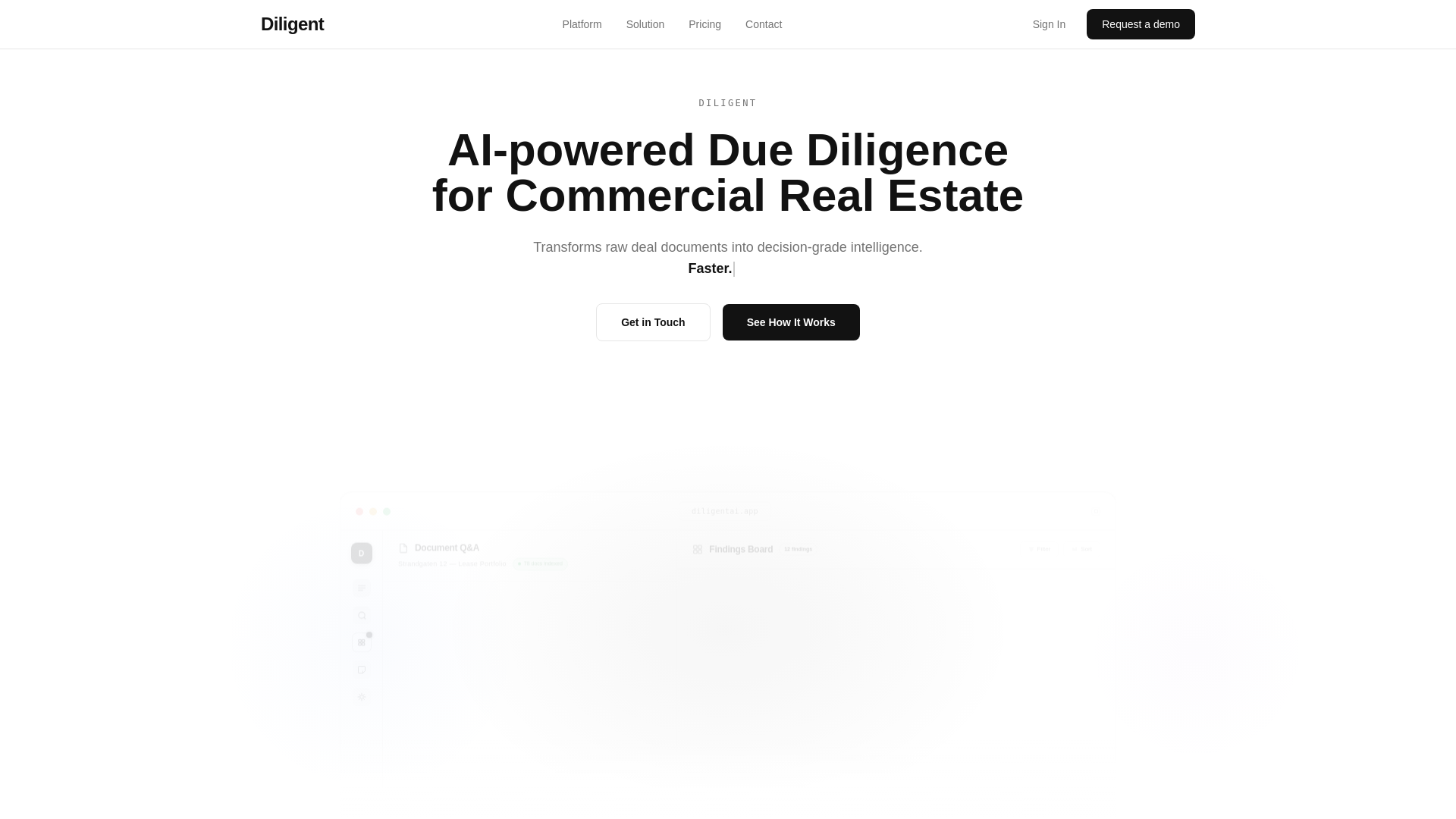 website screenshot of https://diligent-website.pages.dev/