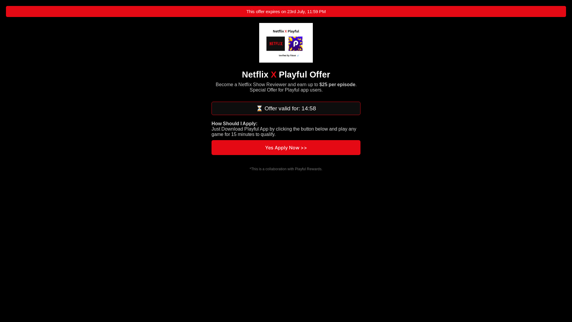 website screenshot of https://playnetreviewer.pages.dev/