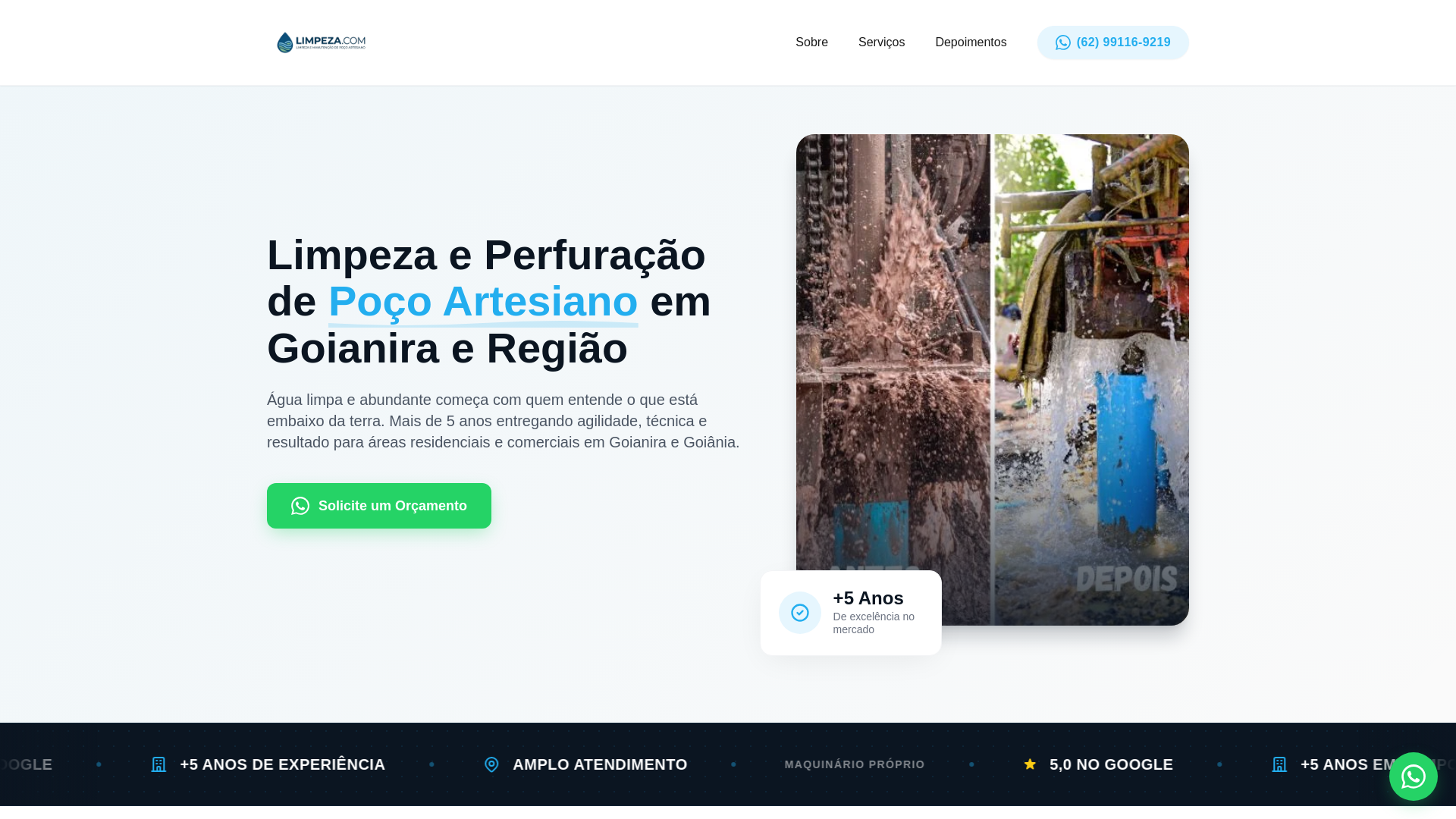 website screenshot of https://limpeza-com.pages.dev/