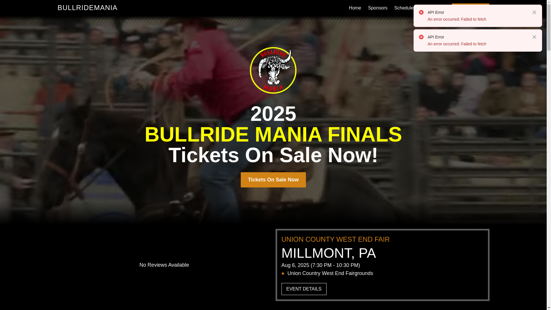 website screenshot of https://bullridemania-com.pages.dev/