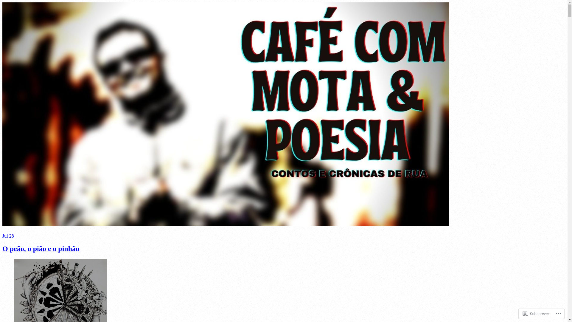 website screenshot of https://cafecommota.blog/