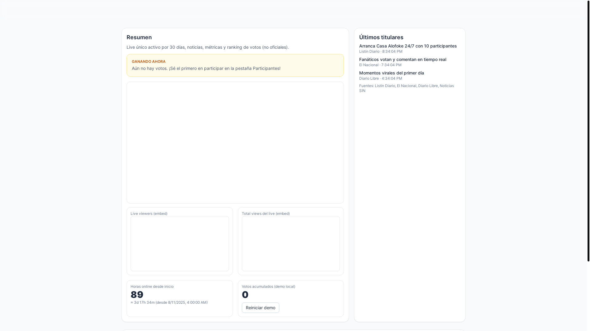 website screenshot of https://casa-alofoke-fantracker3.pages.dev/