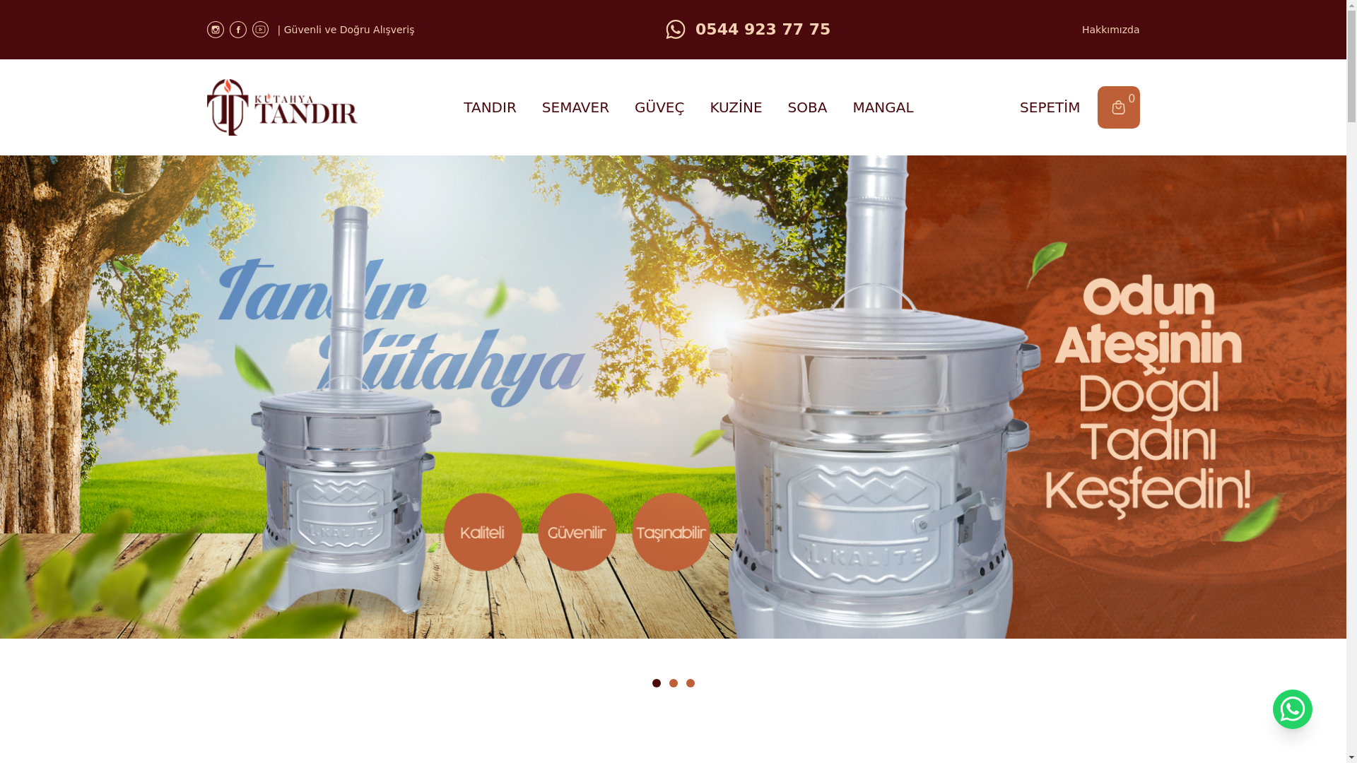 website screenshot of https://kutahyatandir.pages.dev/