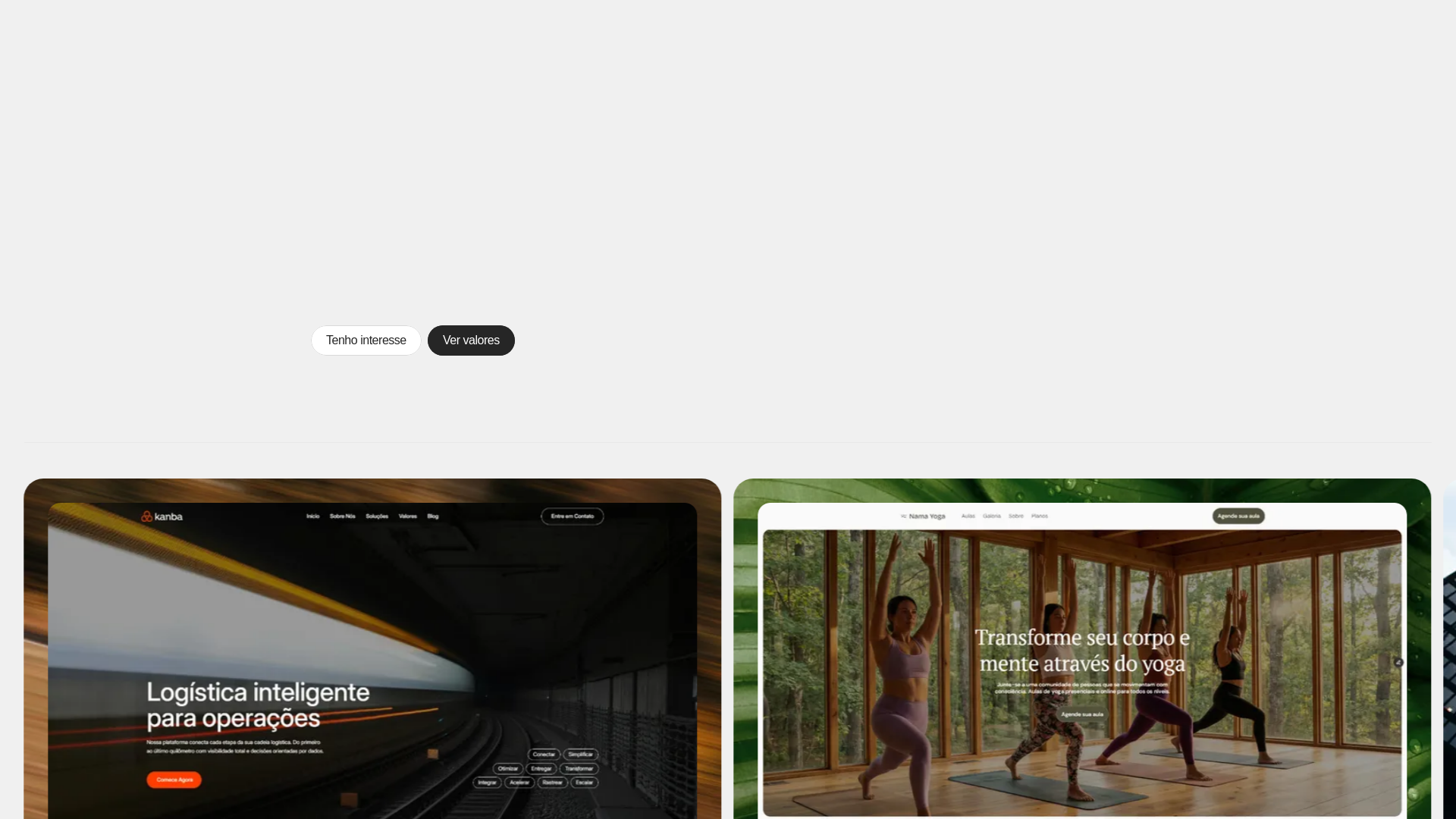 website screenshot of https://orbistudio.com.br/