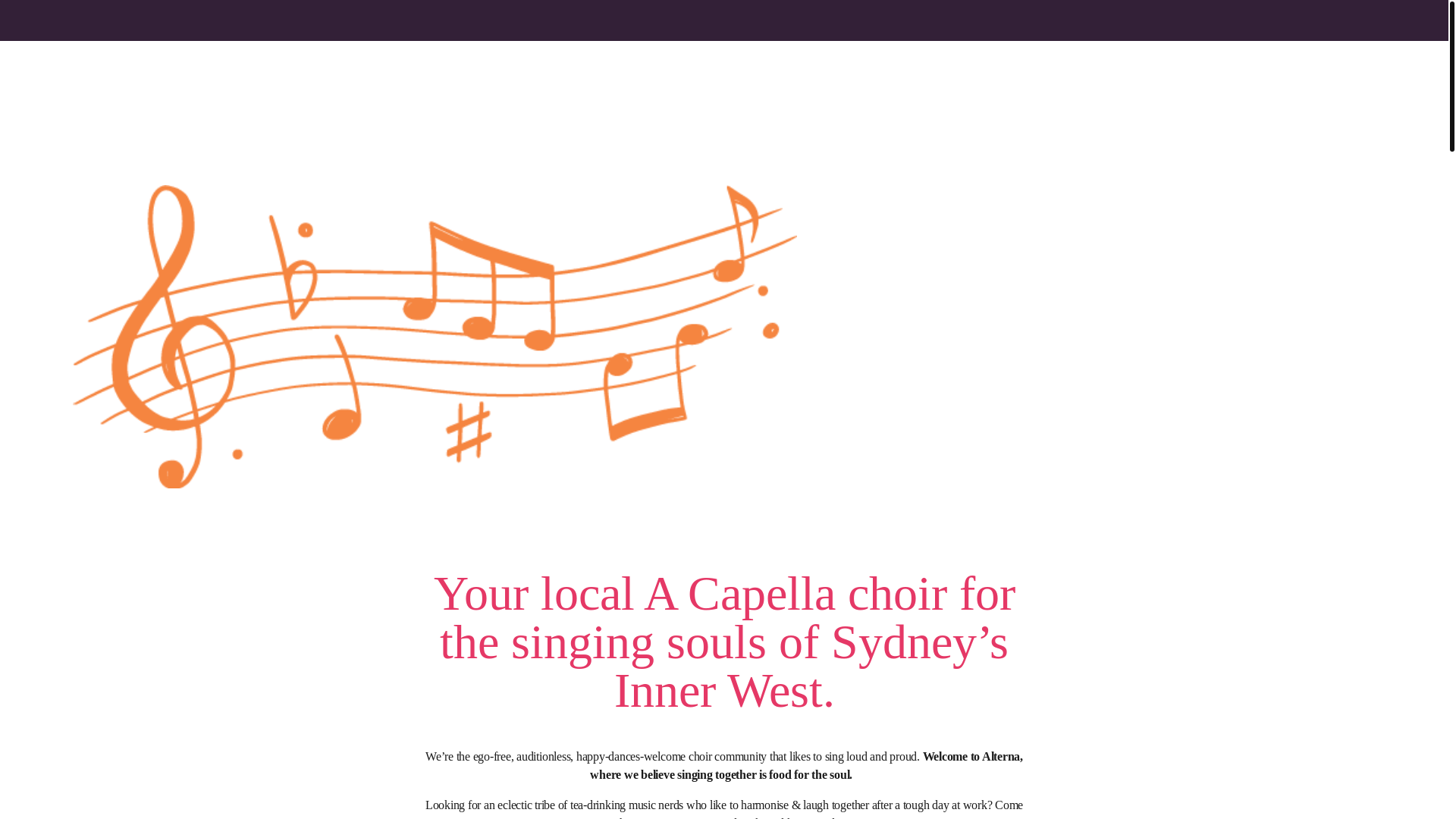 website screenshot of https://sydneyalternachoir.online/