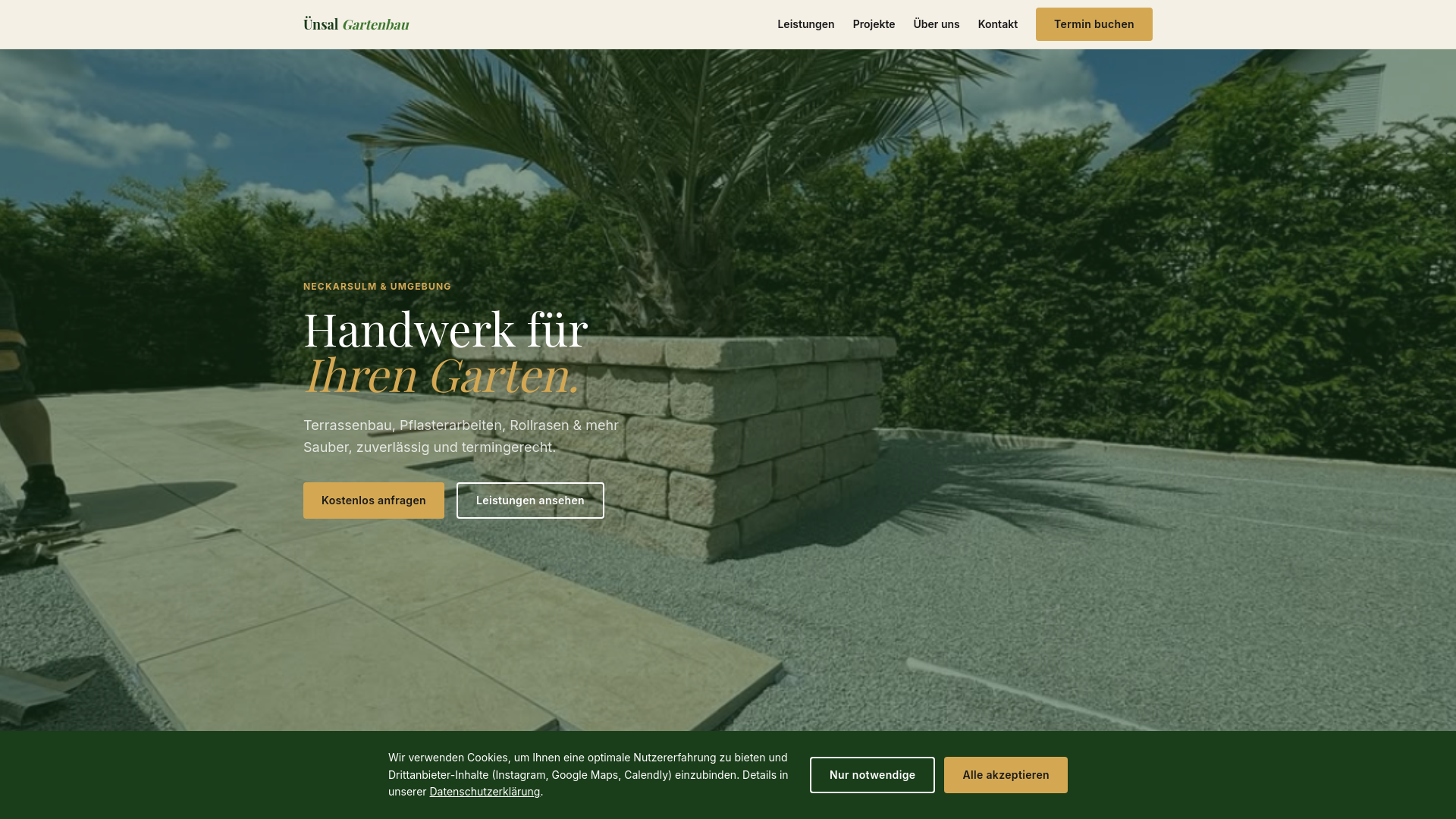 website screenshot of https://xn--nsal-hn-m2a.de/