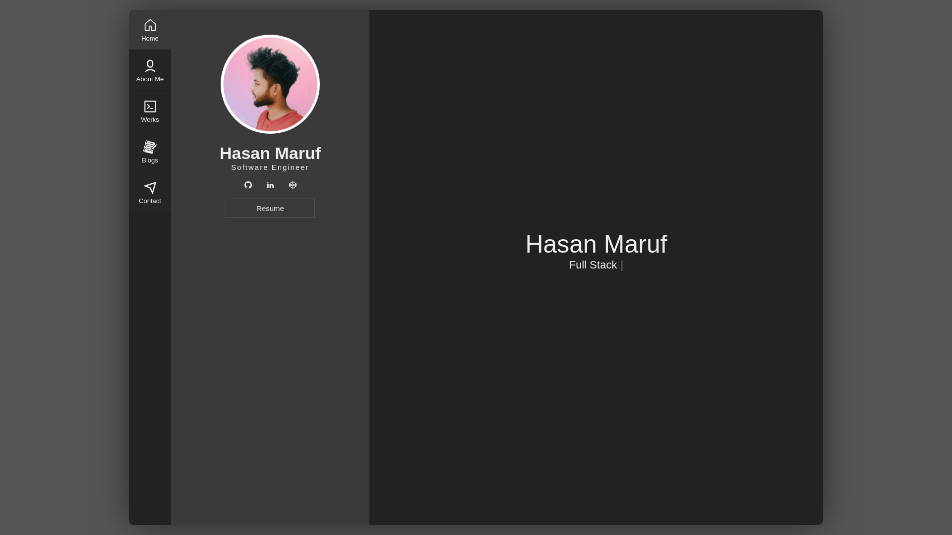 website screenshot of https://marufincode.com/