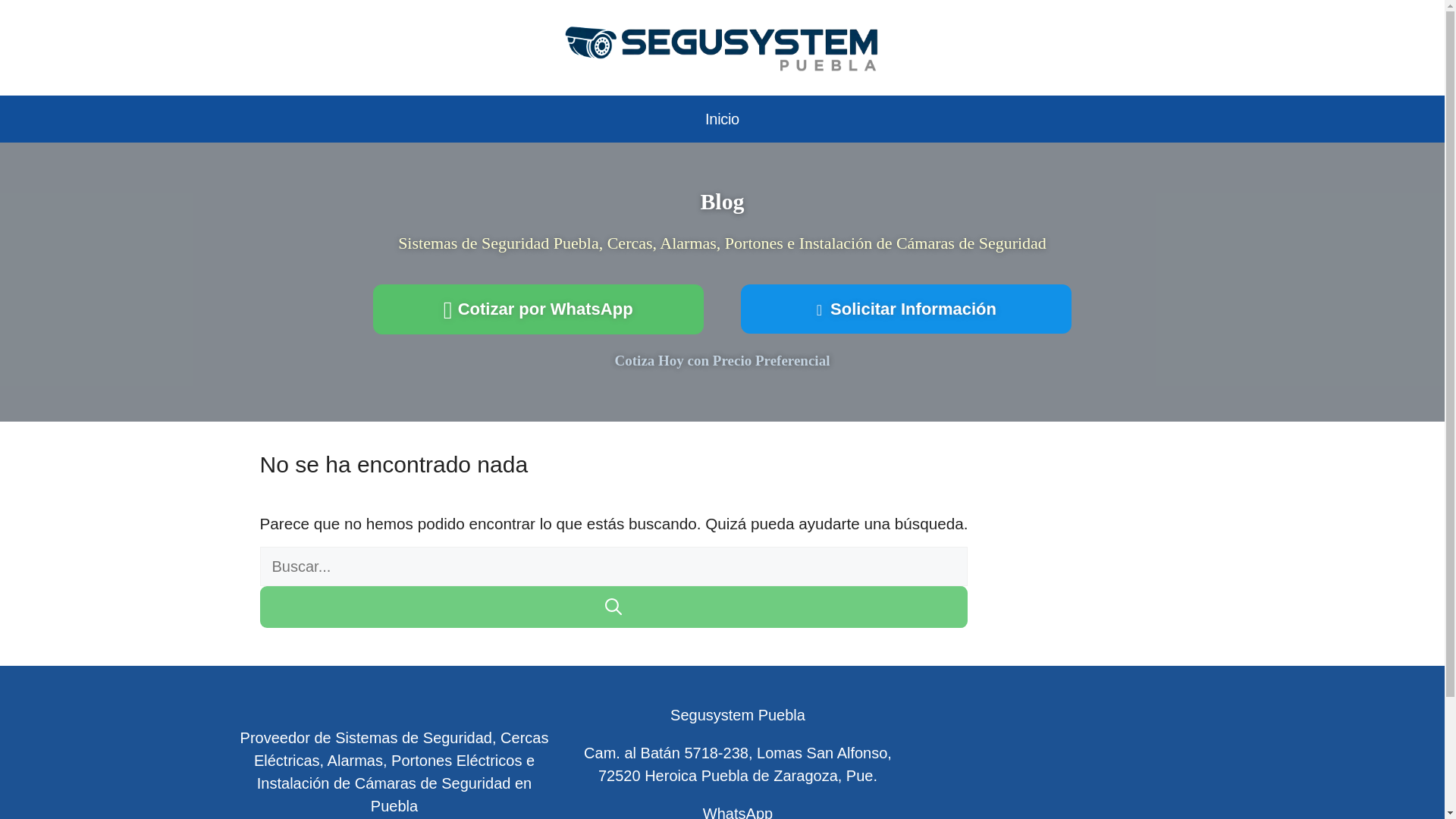 website screenshot of https://segusystempuebla.com.mx/
