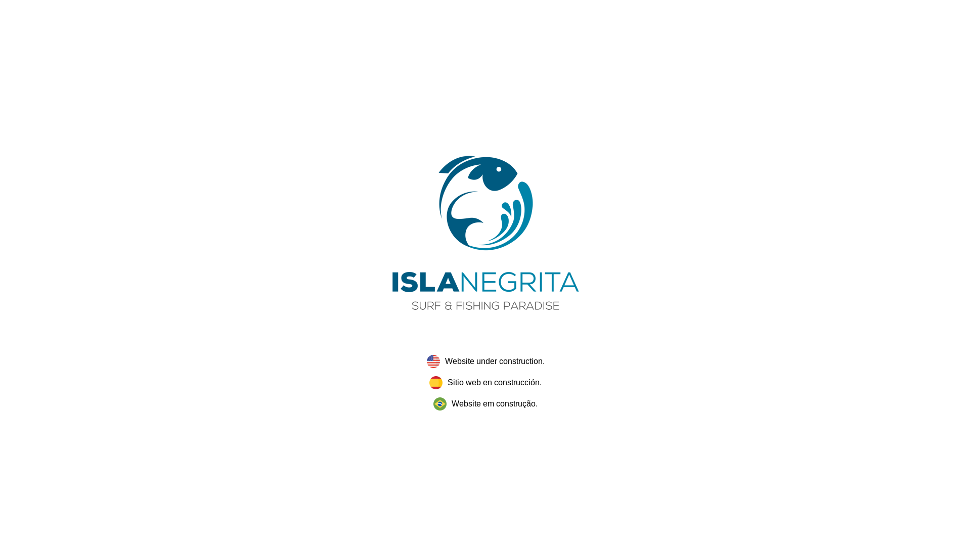 website screenshot of https://islanegrito.com/
