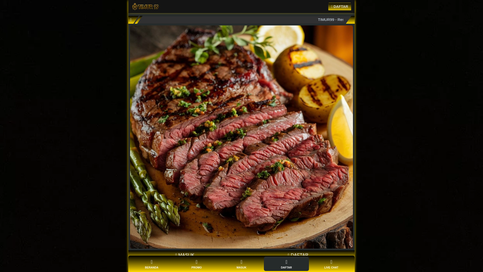 website screenshot of https://ampkutimur.pages.dev/