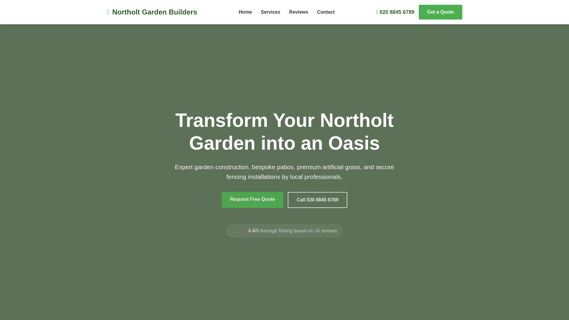 website screenshot of https://northolt-garden-builders-northolt.pages.dev/