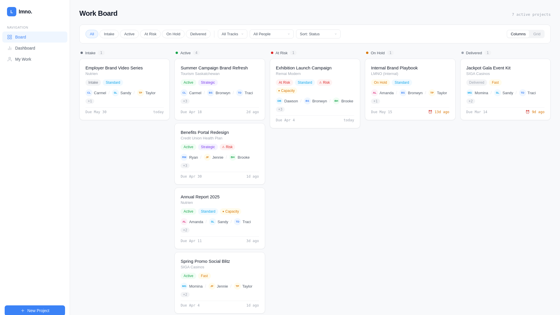 website screenshot of https://lmno-work-board.pages.dev/