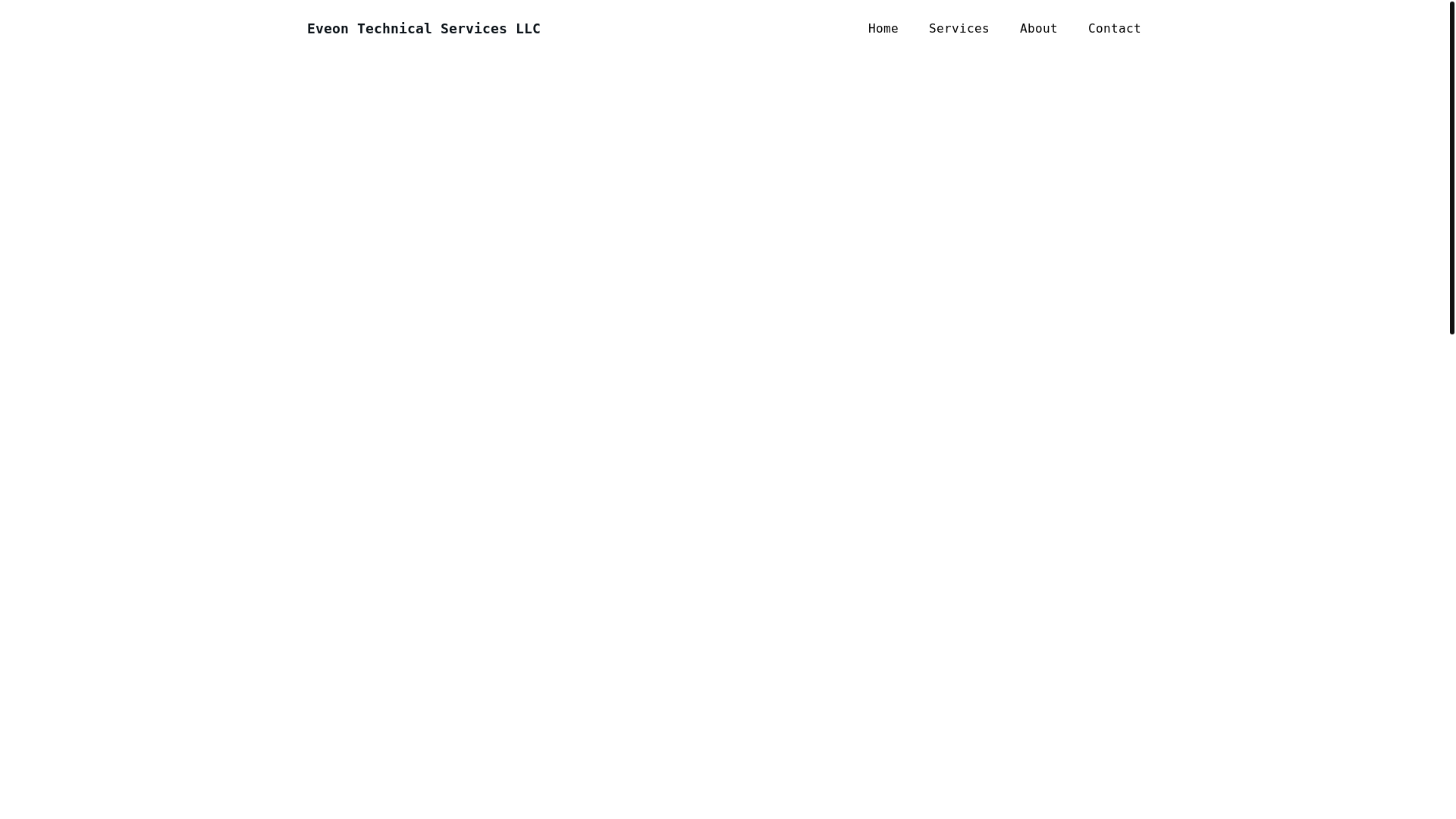 website screenshot of https://eveonmaintenance.com/