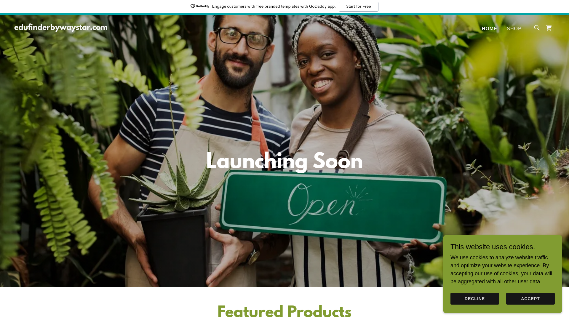 website screenshot of https://edufinderbywaystar.com/