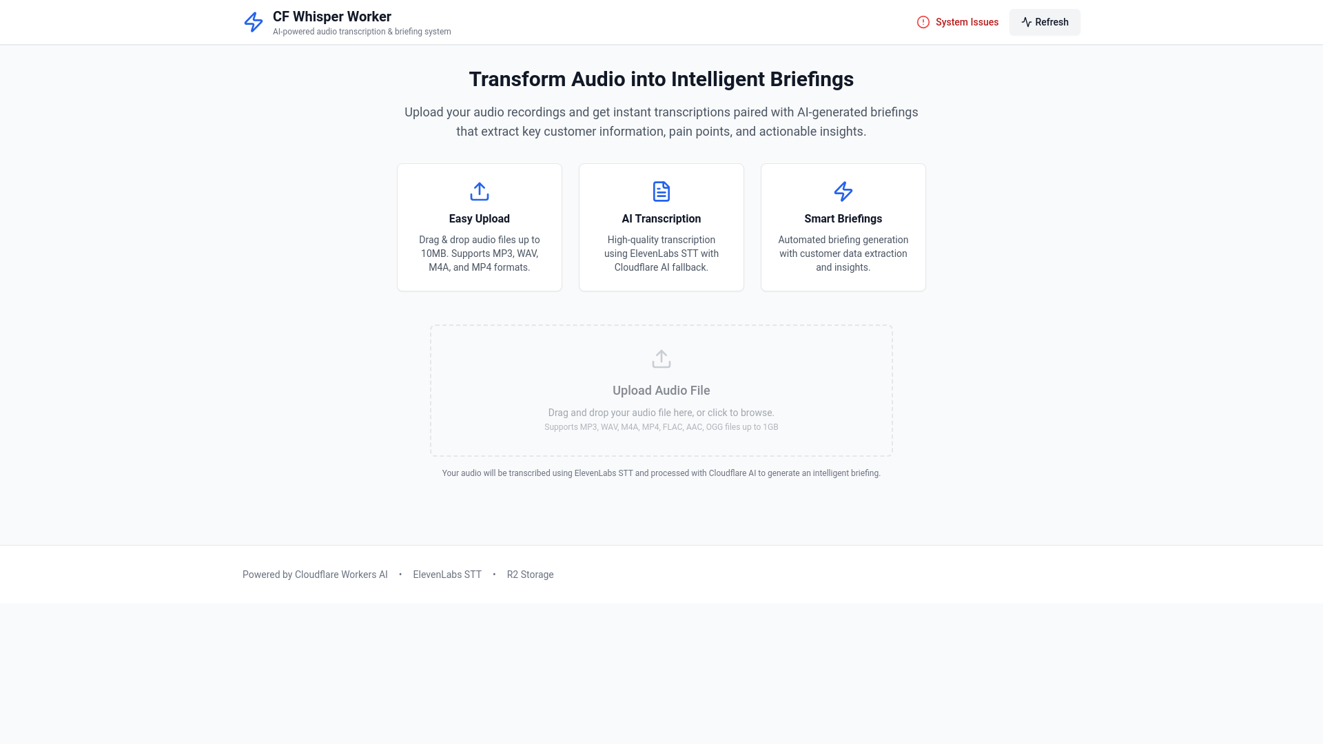 website screenshot of https://superior-home-specialists-frontend.pages.dev/
