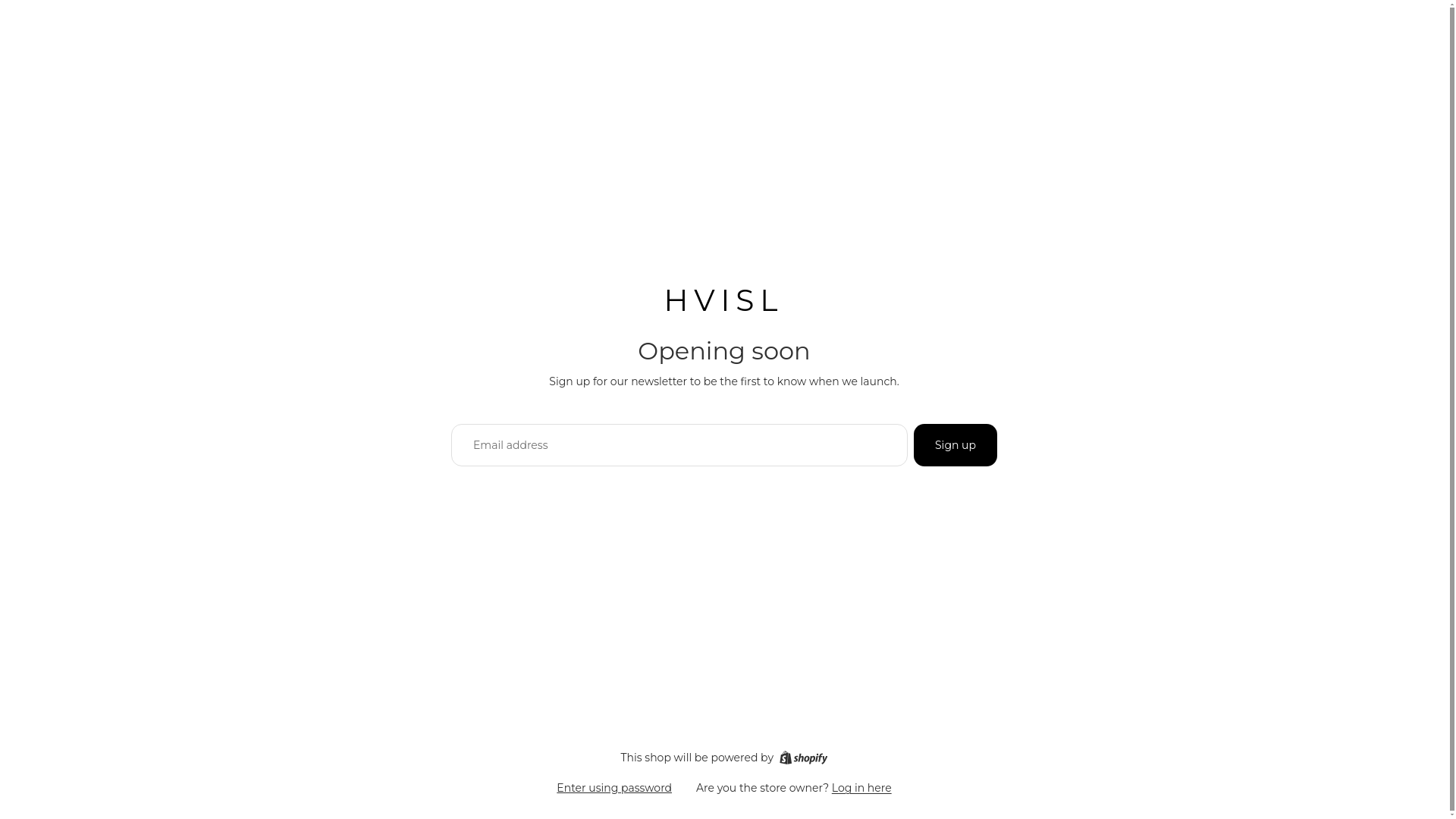 website screenshot of https://hvisl.com/