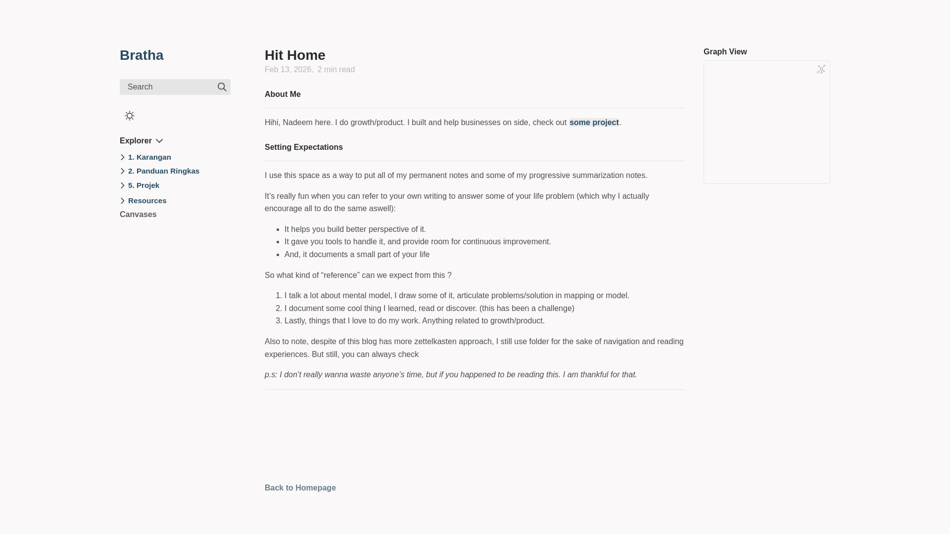 website screenshot of https://personal-blog-6y6.pages.dev/