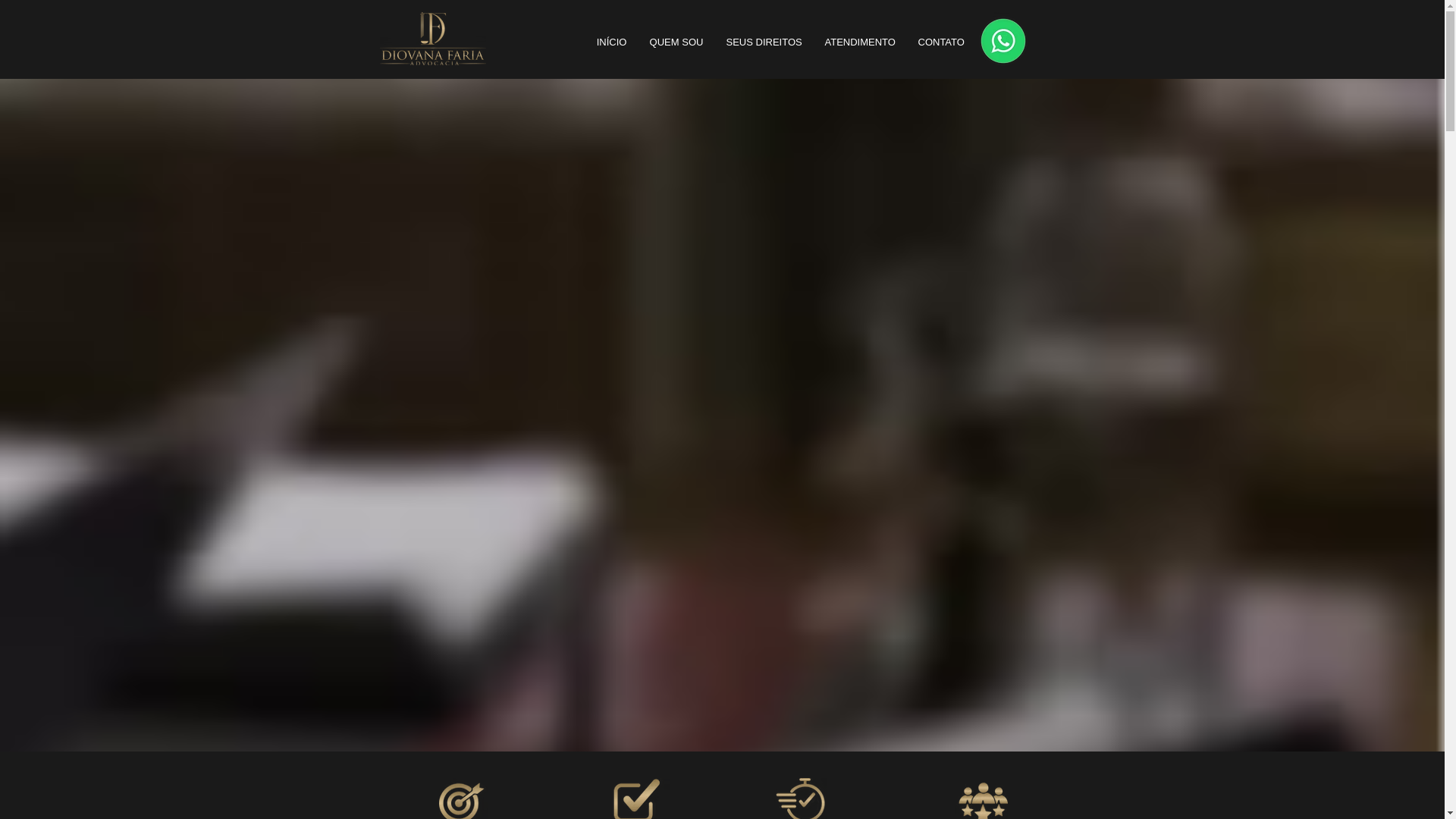 website screenshot of https://diovanafaria.adv.br/