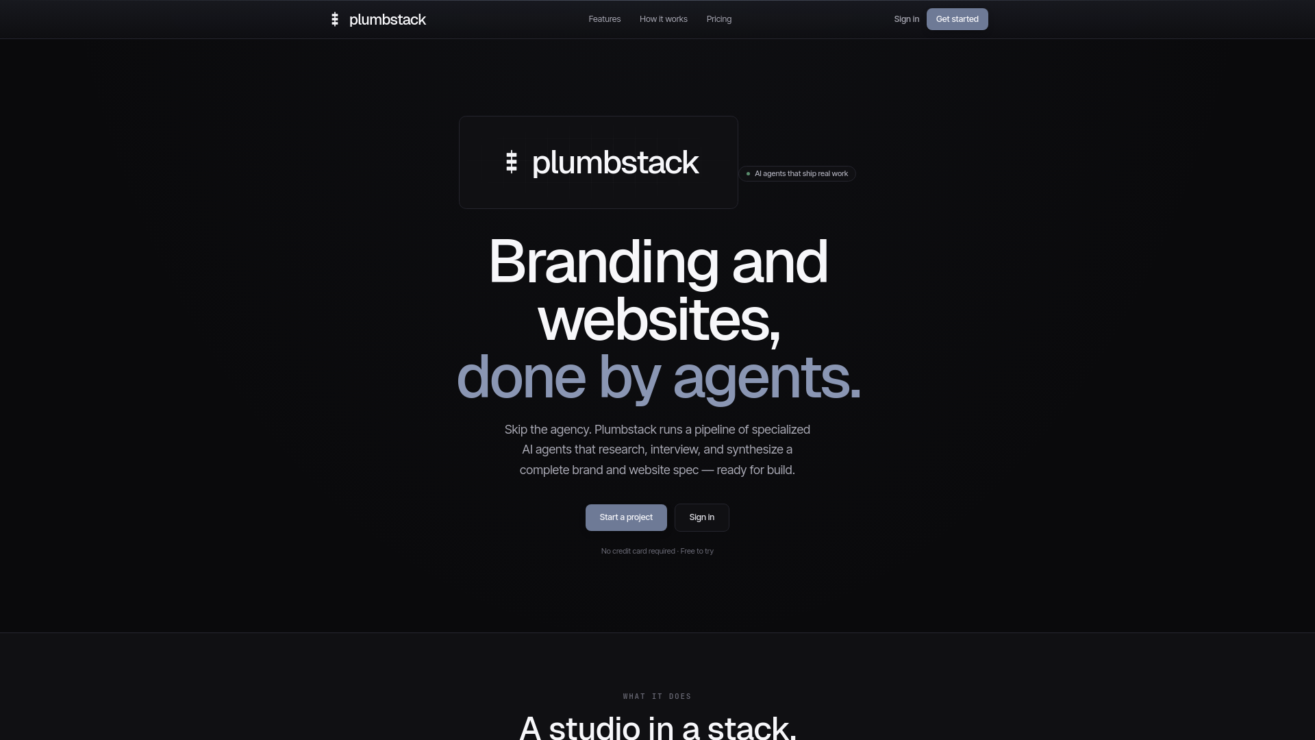 website screenshot of https://plumbstack.ca/