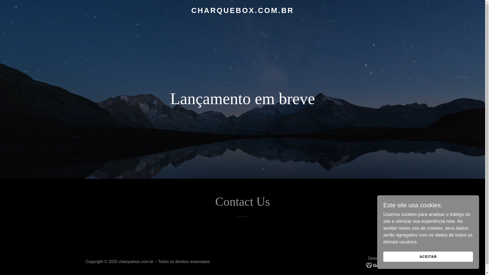 website screenshot of https://charquebox.com.br/